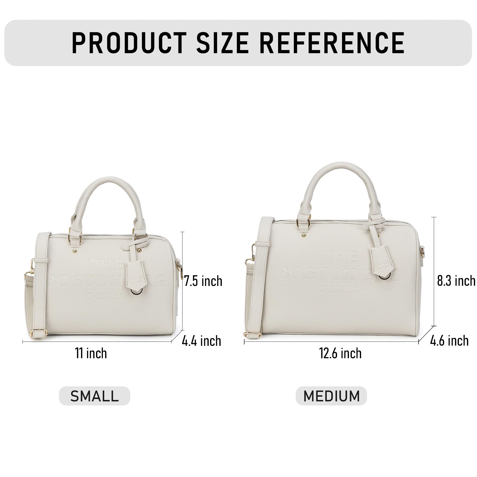 Stylish Boston Bags for Women - Leather Top Handle Satchel Purse with Adjustable Shoulder Strap | Perfect for Work, Travel & Everyday Use