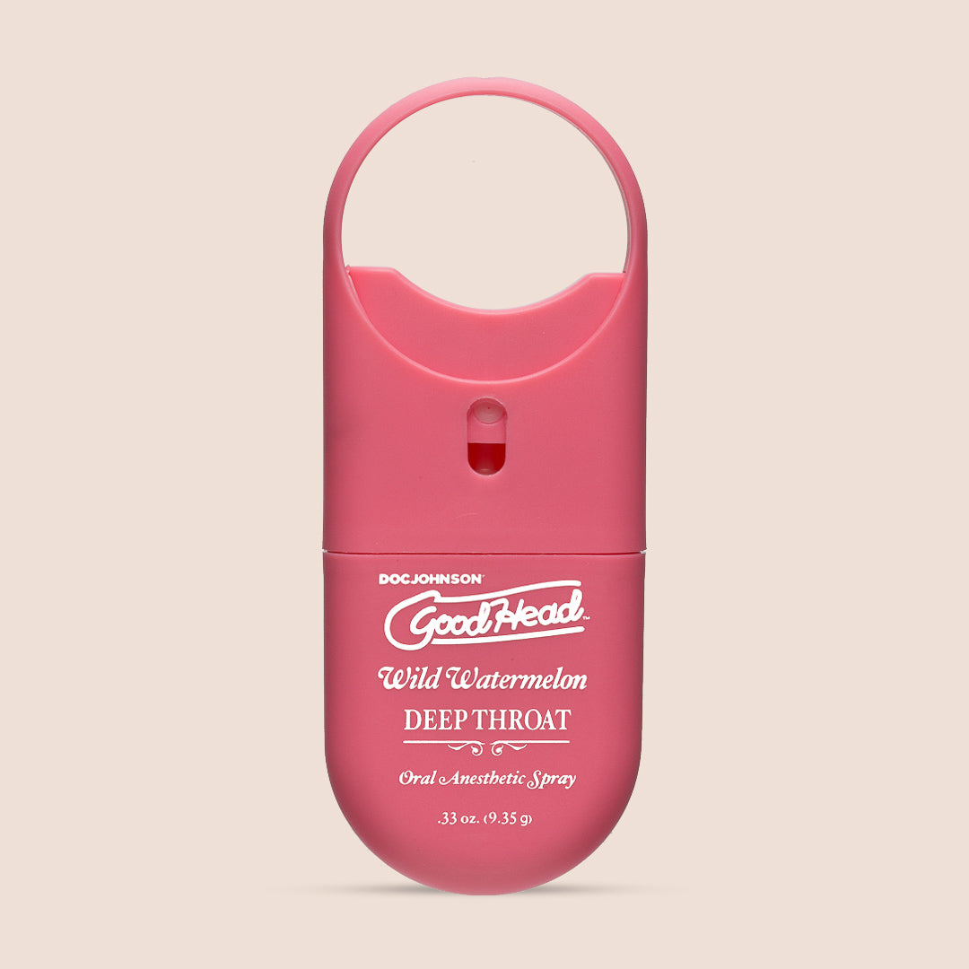 Goodhead™ Deep Throat Spray To Go - Flavored Throat Desensitizer Spray for Enhanced Oral Pleasure | Perfect for Sensitive Throat & Intimate Moments