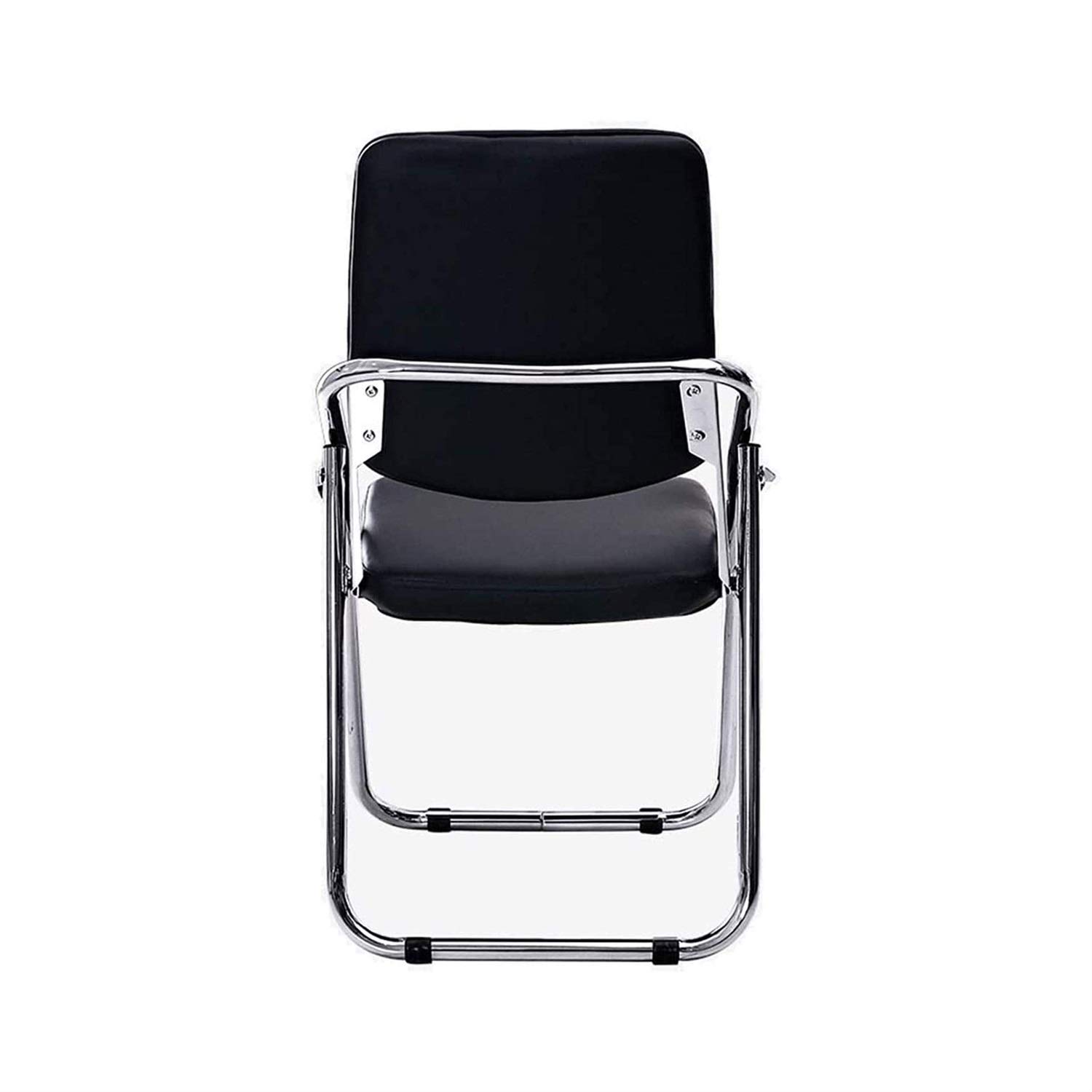 DFHBFG Folding Chair - Portable Home Office Chair with Back Support, Study & Training Chair, Compact Computer Desk Chair, Space-Saving Dining Stool for Small Spaces | Perfect for Home Office, Dorm Room, Camping & Outdoor Events