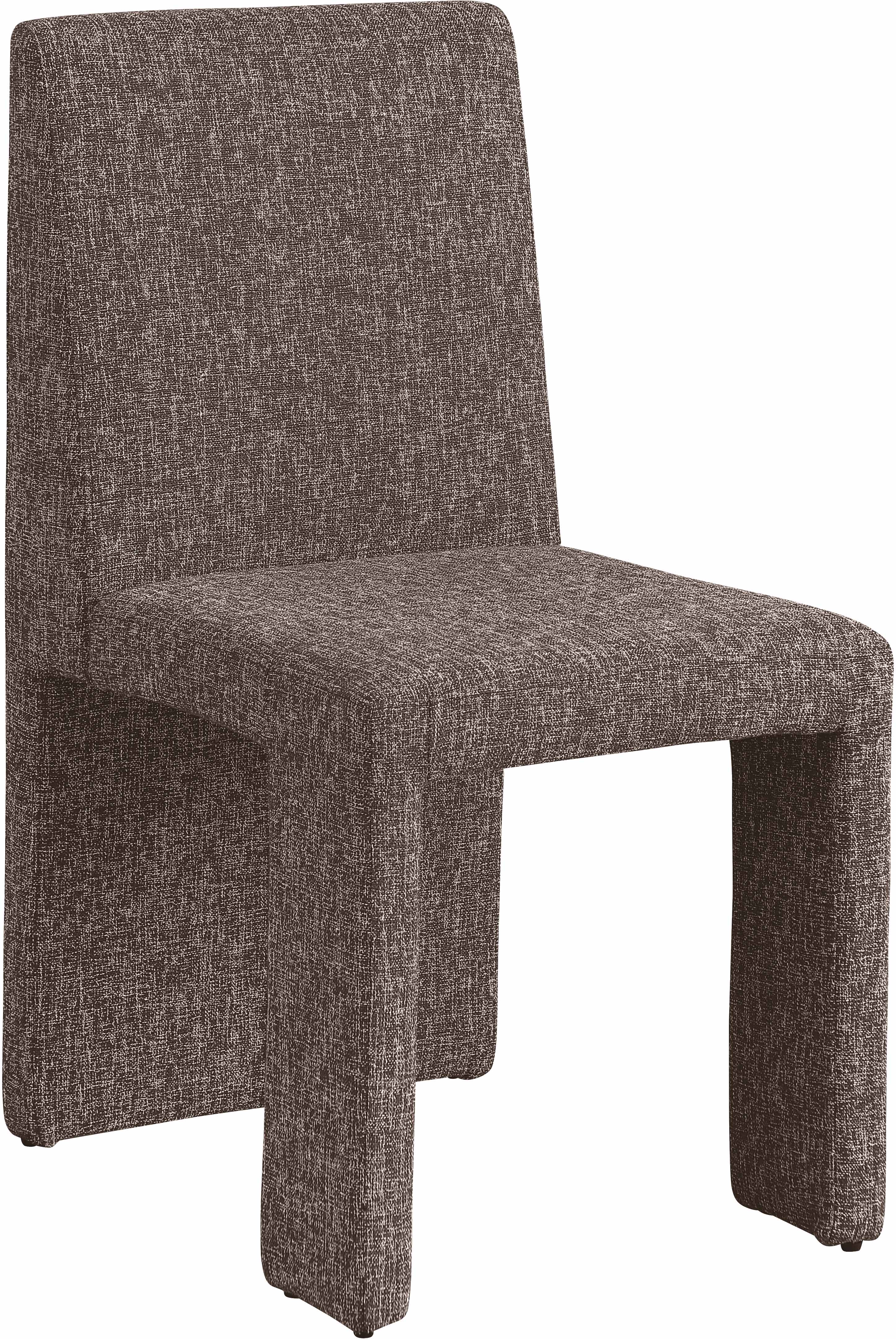 Benson Linen Textured Fabric Dining Chair - Modern Farmhouse Style Upholstered Seat for Kitchen, Dining Room & Home Decor | Comfortable & Durable