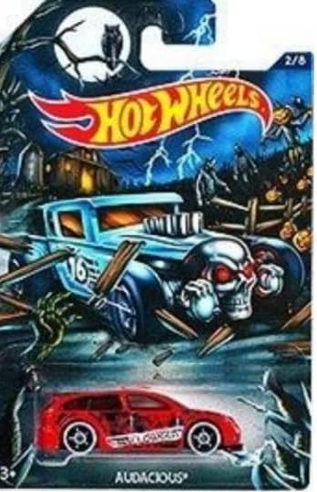 Hot Wheels 2016 Halloween Complete Set of 8 Limited Edition Diecast Cars - Rare Collectible Toy Vehicles for Display & Play - Perfect for Halloween Decorations, Gift Giving & Car Enthusiast Collections