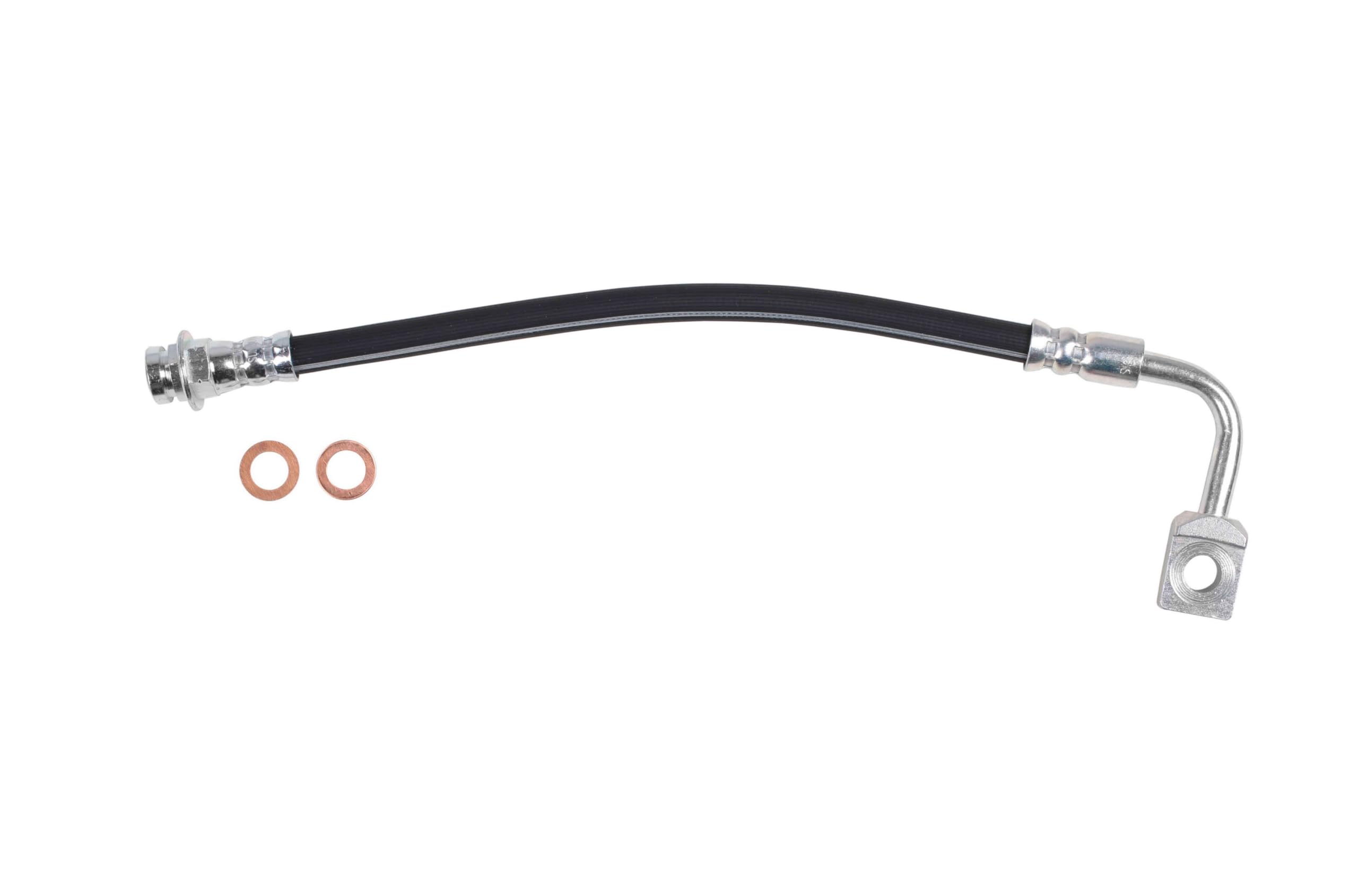 Sunsong 2204421 Brake Hydraulic Hose - High Performance Replacement for Trucks & SUVs - Durable DOT Approved Brake Line for Safe Stopping Power - Ideal for Off-Roading, Towing & Heavy Duty Use