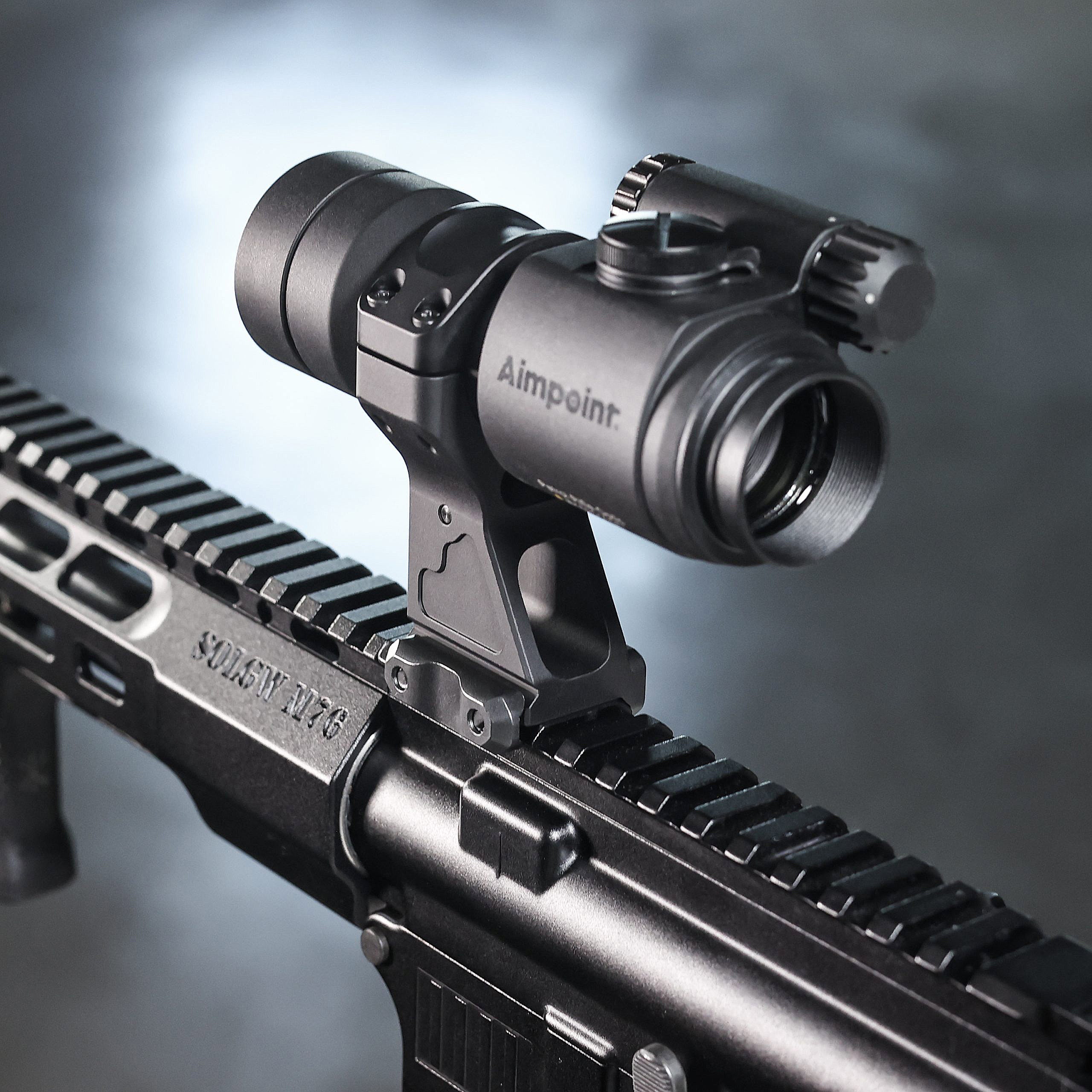 Unity Tactical FAST PRO Mount for Aimpoint® PRO™ - 30mm Optics Scope Mount | Quick-Detach Rifle Sight Mounting System for Tactical Shooting & Hunting