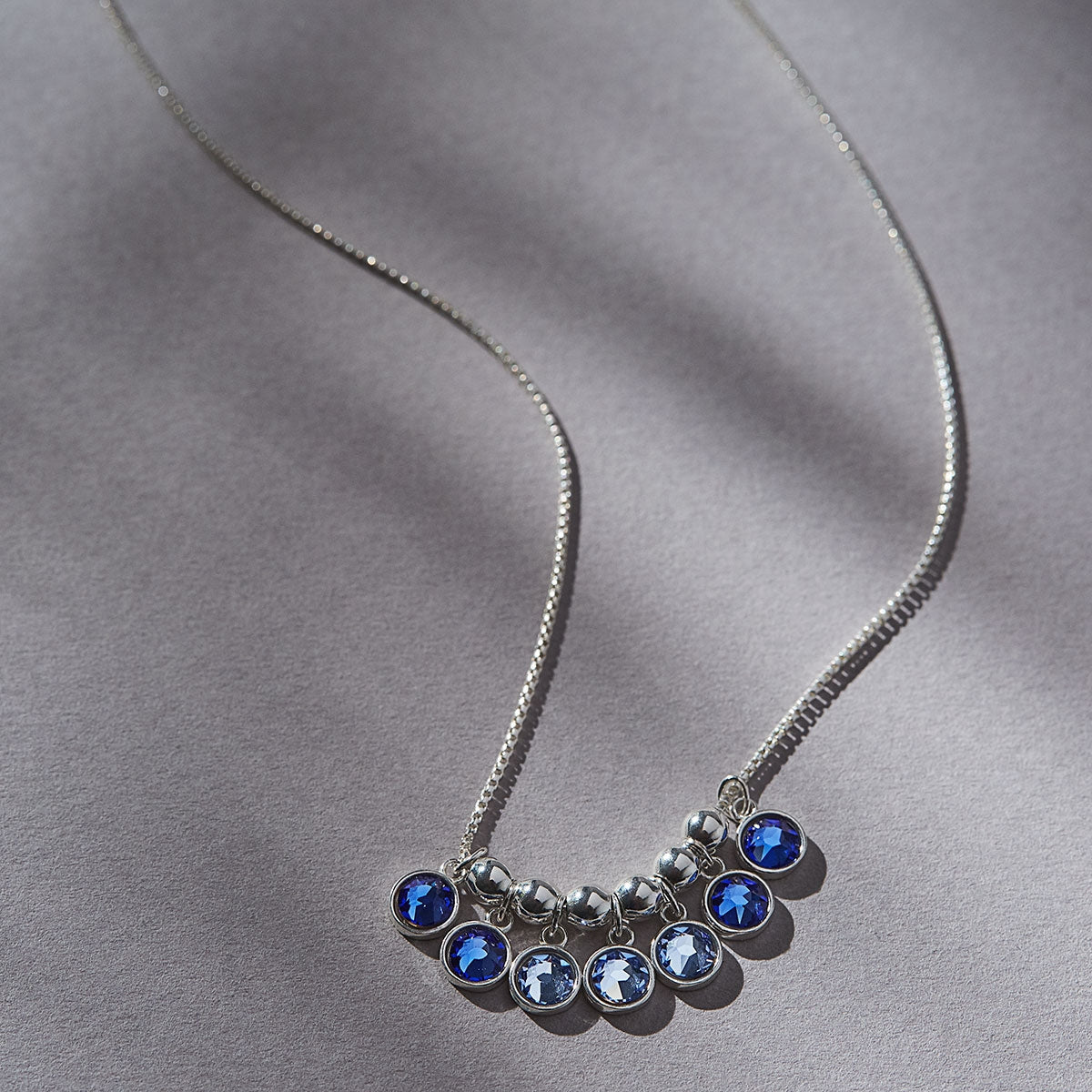 Indigo Mirage Necklace – Handmade Bohemian Beaded Necklace for Women | Perfect for Festivals, Beach Parties & Boho Fashion