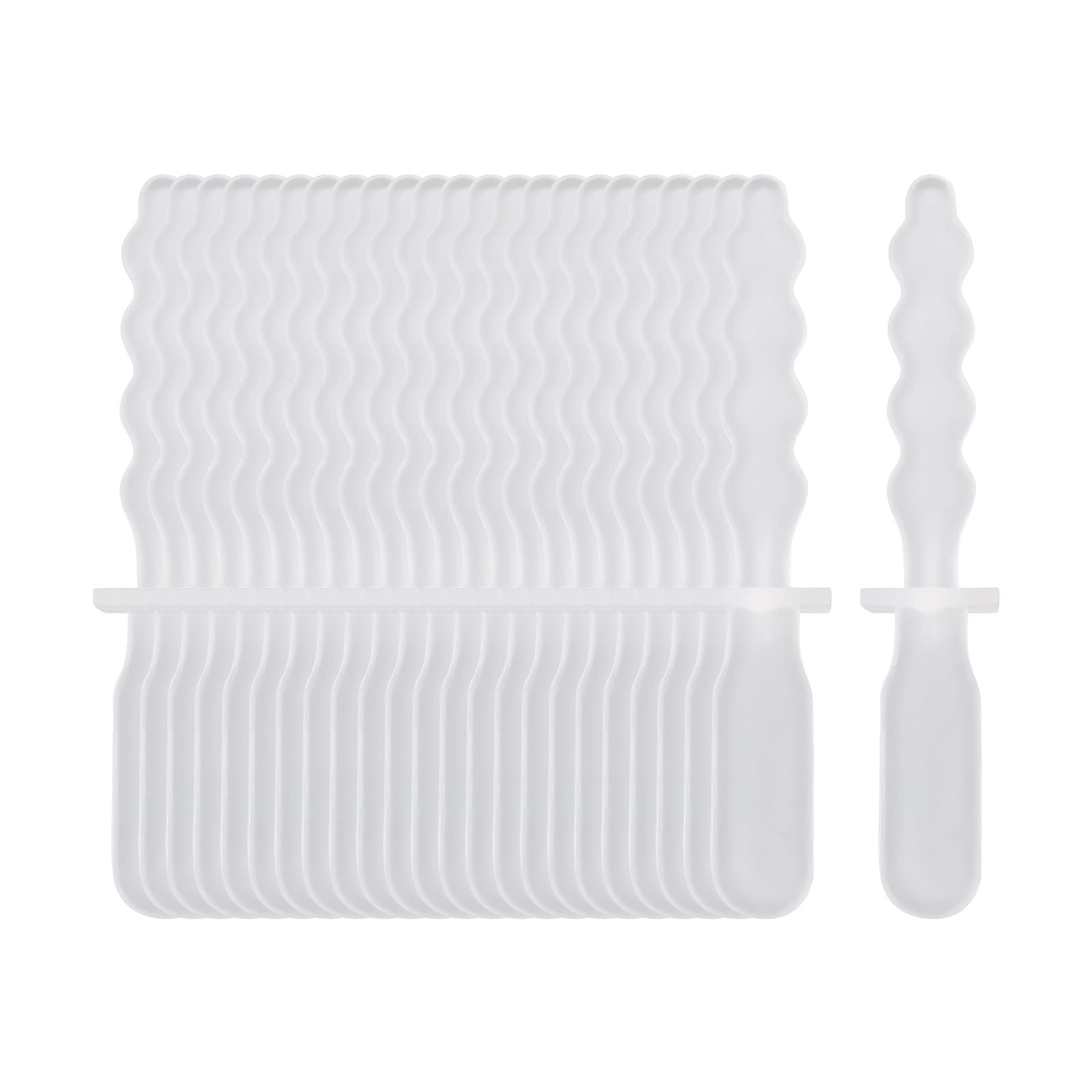 100-Pack Reusable Silicone Cake Pop Sticks 3.4 Inch - Food-Grade Lollipop Sticks for Candy Making, Ice Pops, DIY Desserts & Party Treats - Perfect for Birthday Parties, Baking Decorations & Homemade Treats