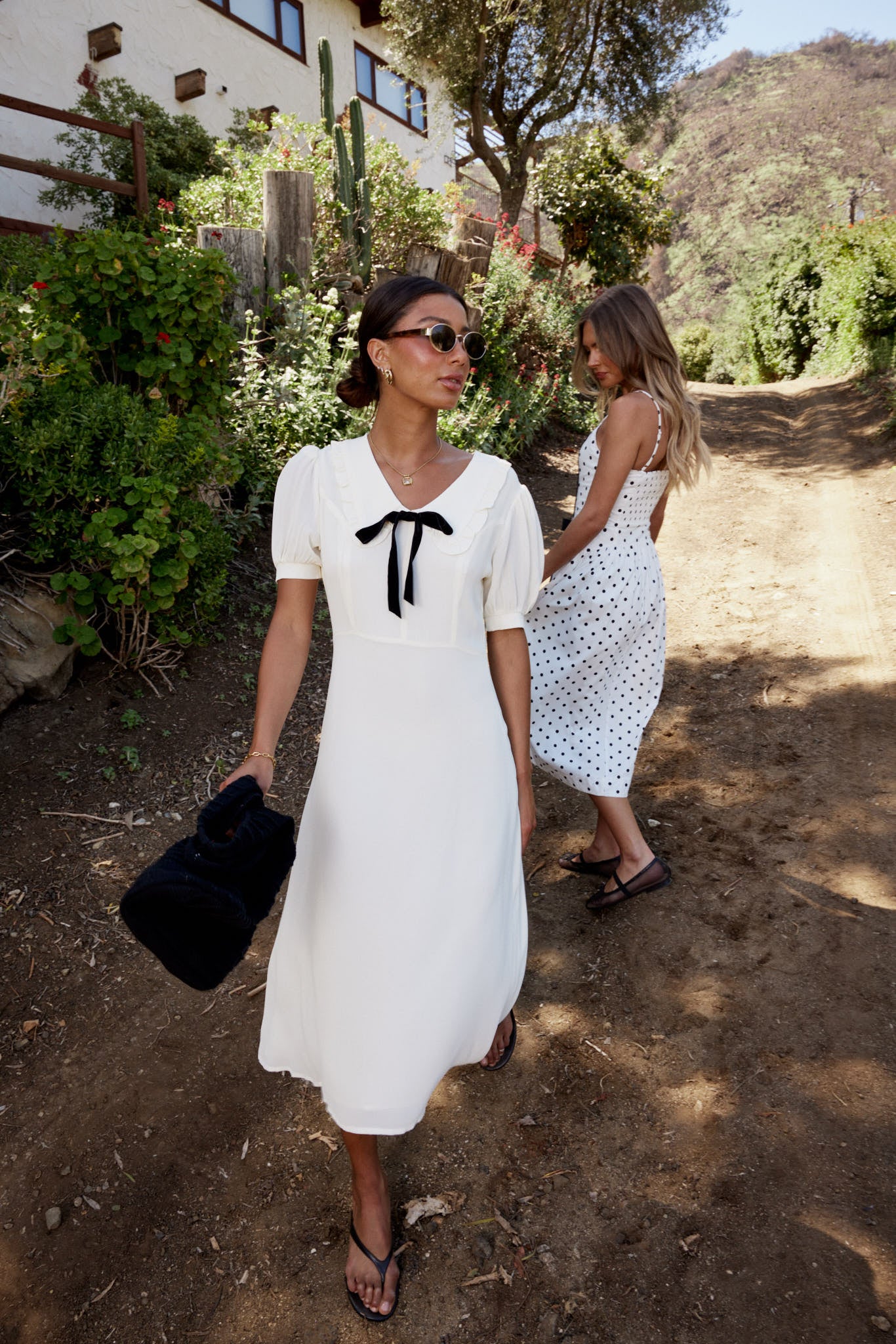 Stylish Maren Collared Midi Dress for Women | Flattering A-Line Fit | Perfect for Office, Date Night & Special Occasions