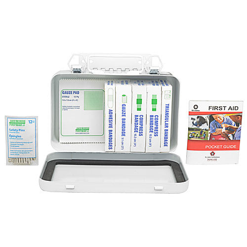 Ontario Section 8 Kit (1-5 Workers) - Metal with Gasket | OSHA-Compliant Safety Equipment for Construction & Industrial Work