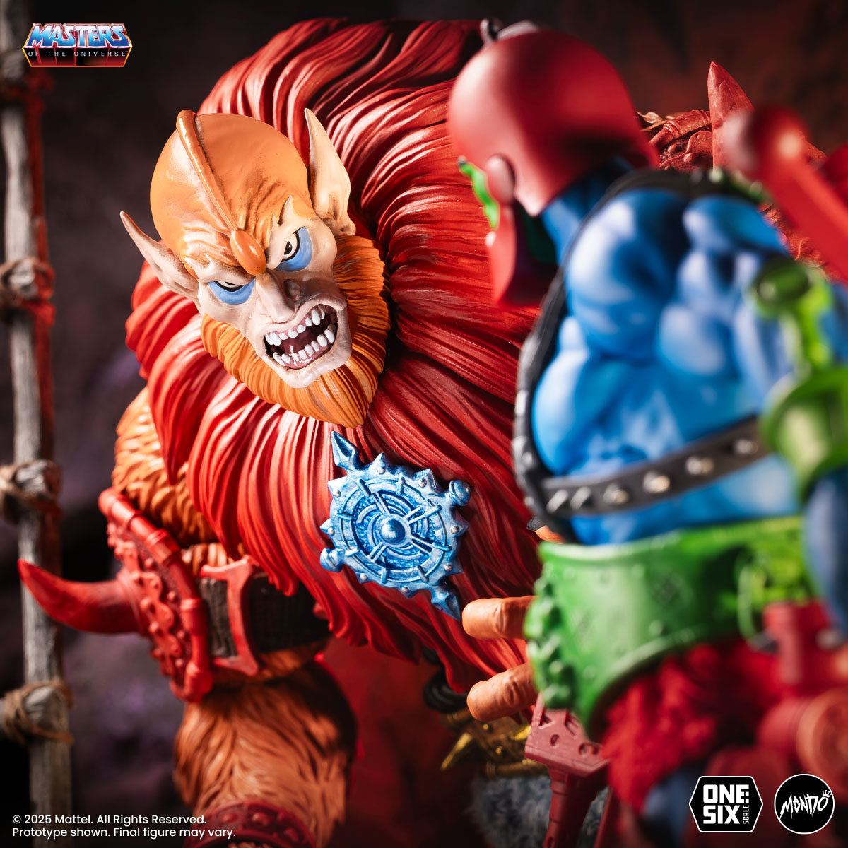 Masters of the Universe Beast Man 1/6 Scale Action Figure - Classic Variant Collectible Toy for Display & Play | Perfect for Fans, Collectors, and Home Decor