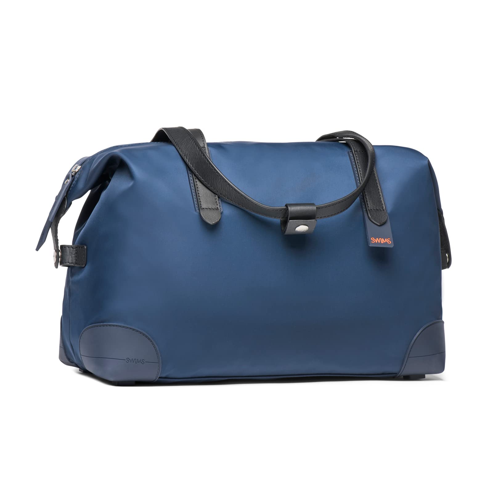 SWIMS Unisex 24 Hour Waterproof Holdall Bag - Lightweight Carry-On Luggage for Travel, Gym, Work Commute & Everyday Use - Durable Navy Blue Travel Bag for Men & Women - Perfect for Business Trips, Weekend Getaways & Sports Activities