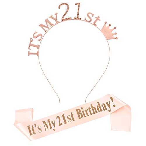 21th-headpiece Sash Set
