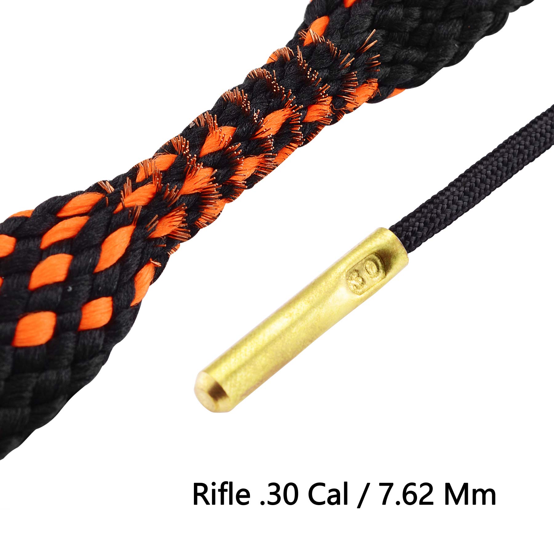 Raiseek Bore Cleaner Gun Cleaning Kit - Professional Cleaning Brush for 9mm .17 .357 .30 .40 .45 Caliber Pistols & Rifles | Perfect for Firearm Maintenance, Range Days & Hunting Gear Care