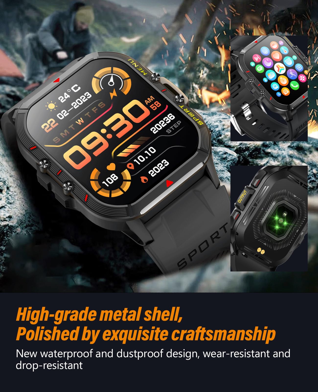 EarlySincere Smart Watch 1.96
