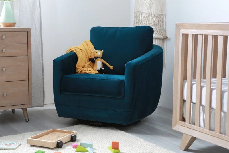 Second Story Home Gogh Swivel Glider Recliner Chair - Modern Swiveling Rocking Chair for Nursery, Living Room & Bedroom - Perfect for Breastfeeding, Relaxing & Reading