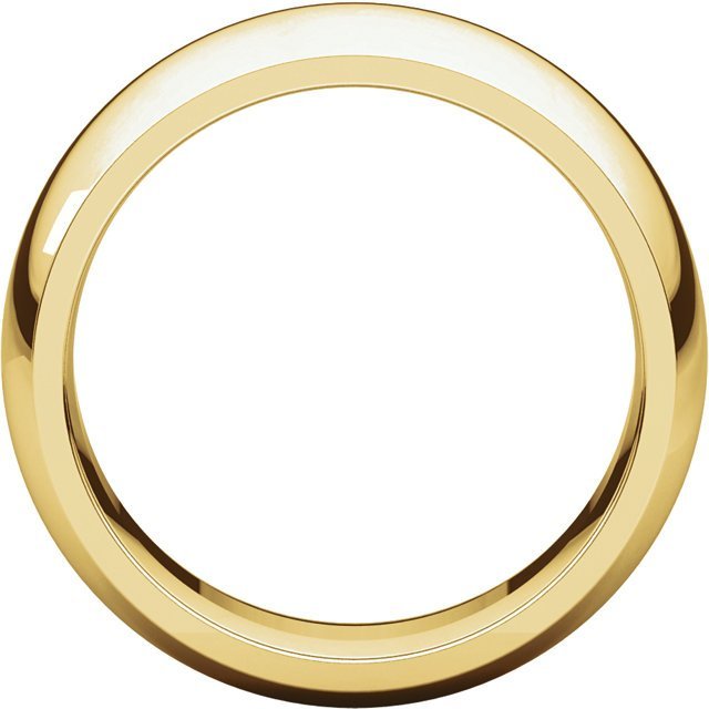 14K Gold 8mm Comfort Fit Wedding Band for Women - Elegant & Durable Ring for Engagement, Anniversary, and Everyday Wear