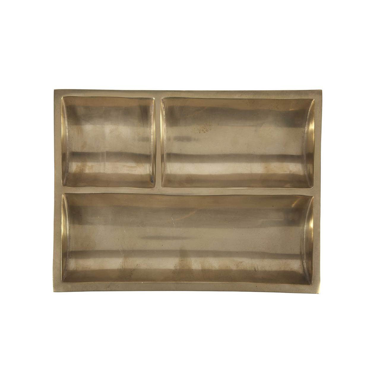Elegant Brass Catchall Tray - Decorative Key & Jewelry Organizer for Entryway, Dresser, or Nightstand - Perfect for Home Decor & Gift Giving