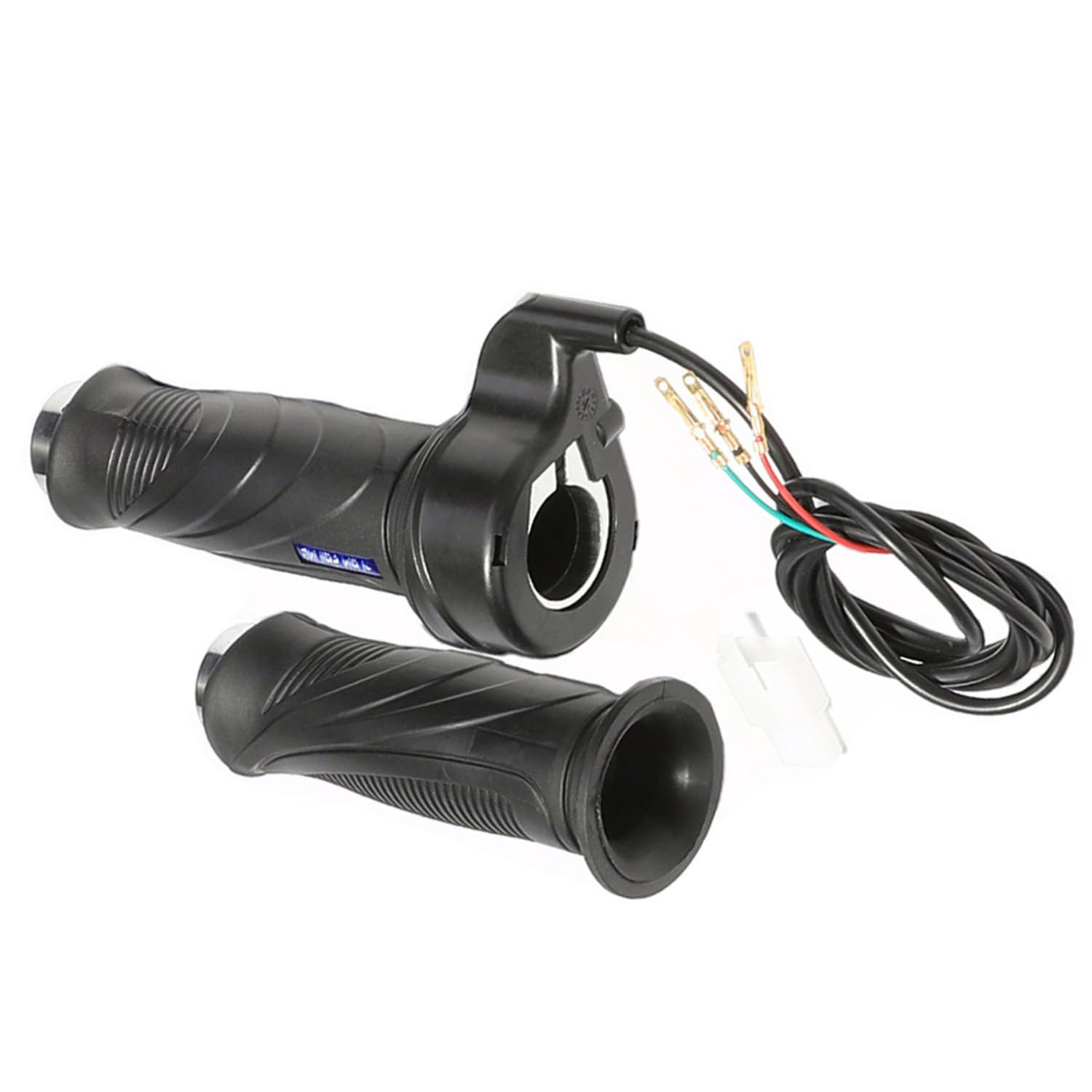 Electric Bike Throttle - Twist & Thumb Speed Control for E-Bike Scooters - Perfect for Commuting, Off-Road Adventures & Urban Riding