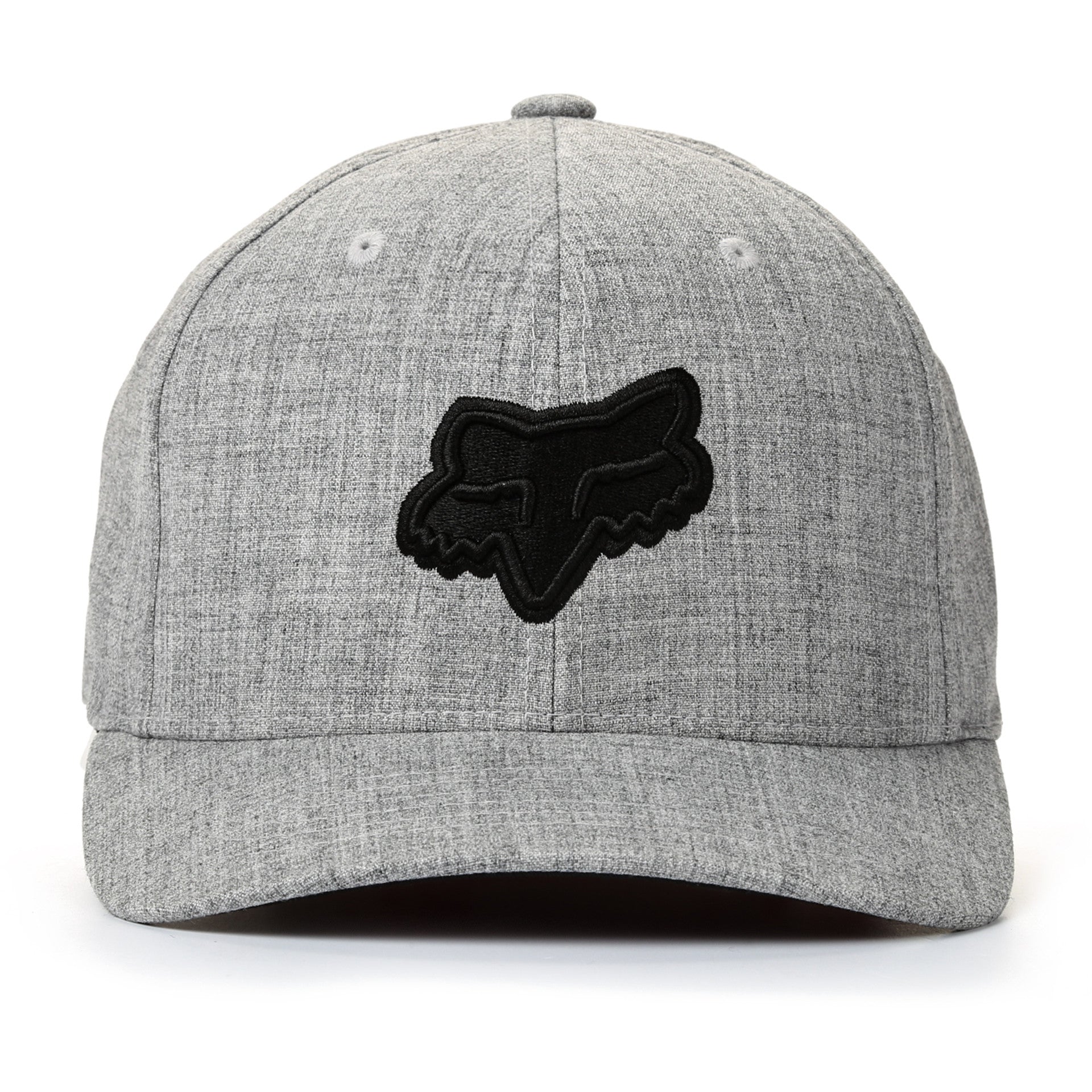 Fox Emergency 110 Snapback Hat - Adjustable Baseball Cap for Men & Women - Heather Grey - Perfect for Outdoor Sports, Casual Wear & Street Fashion
