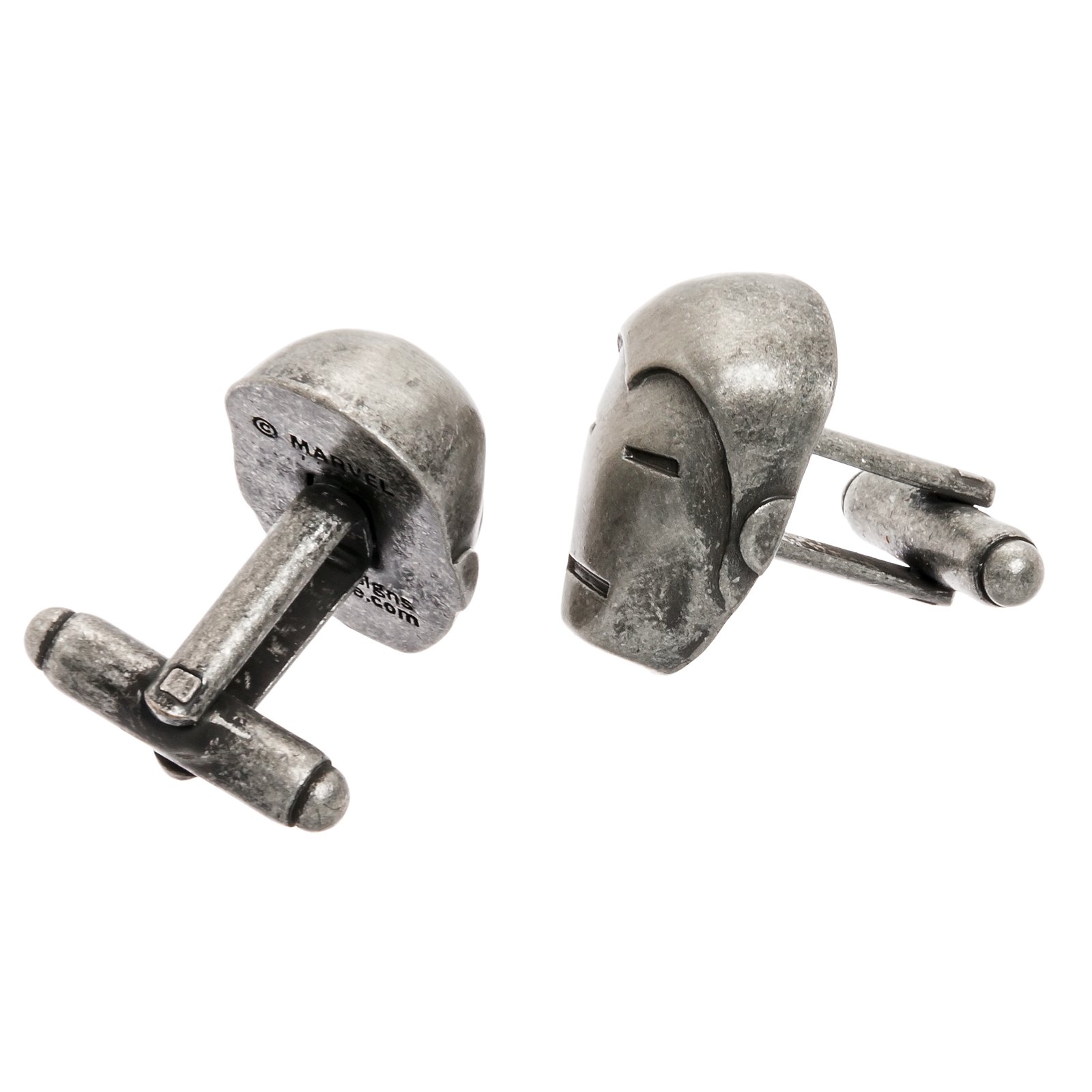 Official Marvel Iron Man Cufflinks for Men - Stainless Steel Superhero Gift for Formal Wear & Business Attire - Perfect for Weddings, Proms & Office Events