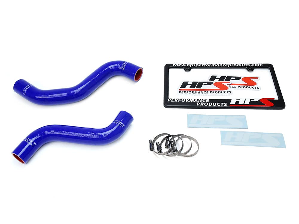 Blue Silicone Radiator Hose Kit - OEM Replacement 57-1840-BLUE - High-Temperature Coolant Hose for Car, Truck & SUV Engine Cooling System - Perfect for Daily Driving, Off-Road & Performance Upgrades