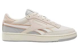 Reebok Unisex Club C Revenge Sneakers - Tapioca/Chalk/Grey 1 - Men's Size 10.5 US - Classic Retro Style for Casual Wear, Gym & Street Fashion