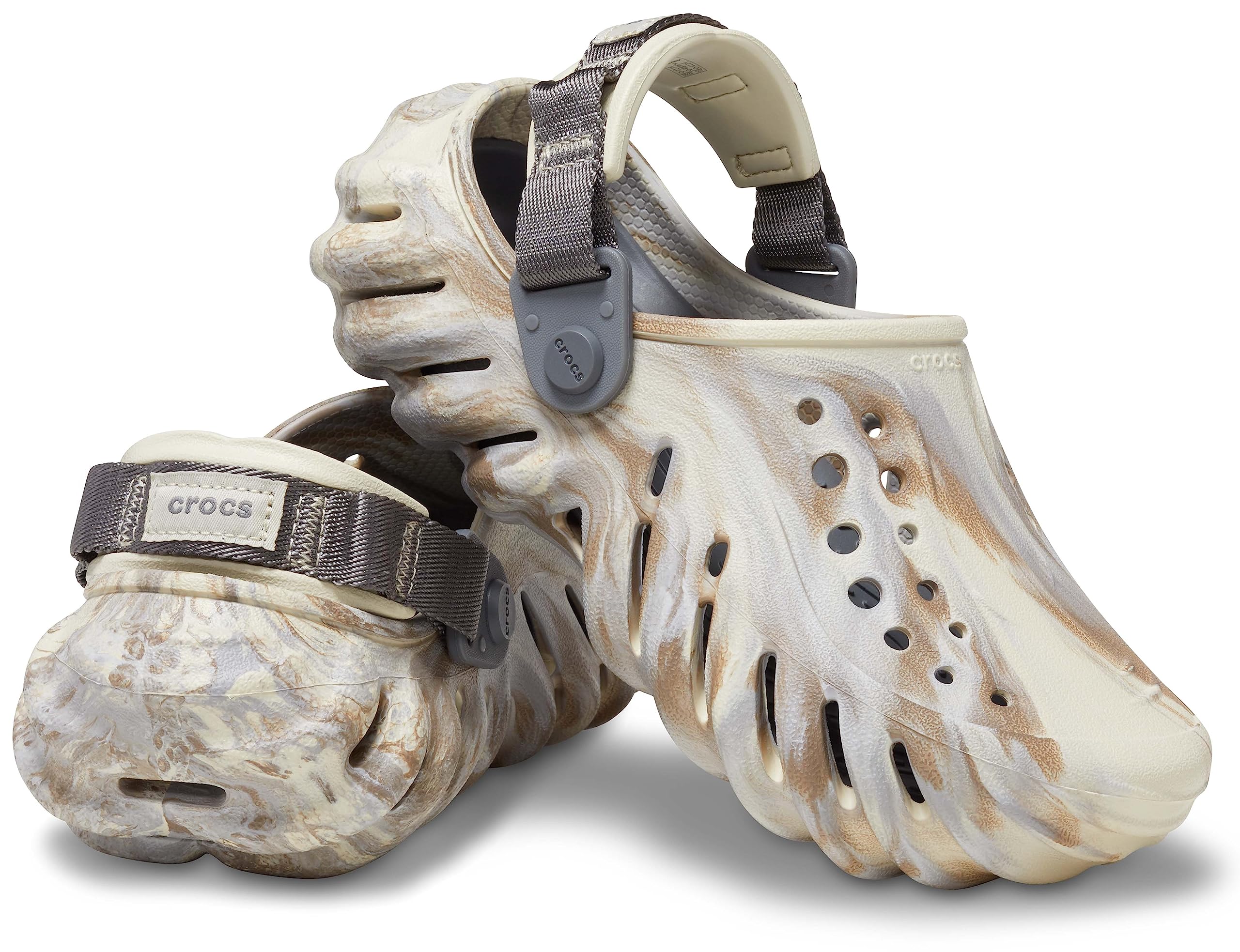 Crocs Unisex-Child Echo Clogs | Comfortable Kids Shoes for Boys & Girls | Perfect for School, Play & Outdoor Activities