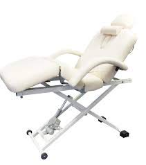 Affinity Diva Prima Motorized Massage Couch - White - Professional Electric Massage Table for Spa, Salon & Home Use - Adjustable Height & Ergonomic Design for Ultimate Relaxation