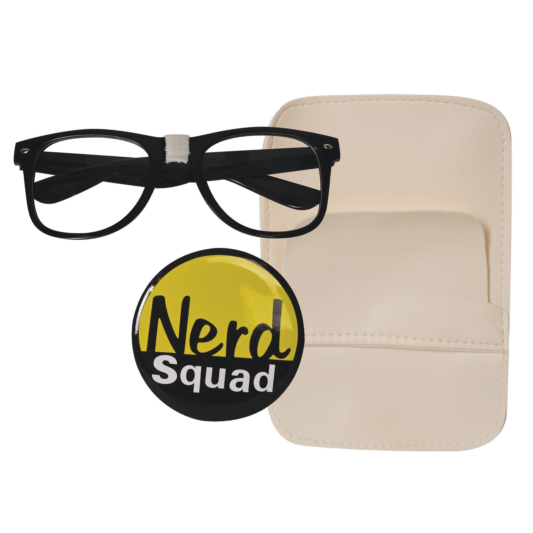 12 Pack Beistle Instant Nerd Costume Kit - Fun Glasses & Accessories for Halloween, Cosplay & Nerdy Parties | Perfect for Costume Parties, School Events & Themed Gatherings