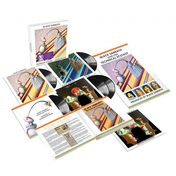Black Sabbath - Technical Ecstasy (5LP Super Deluxe Edition) | Vinyl Record Box Set | Limited Edition Rock Music Collection | Perfect for Audiophiles & Music Collectors | Great Gift for Rock Fans & Vinyl Enthusiasts