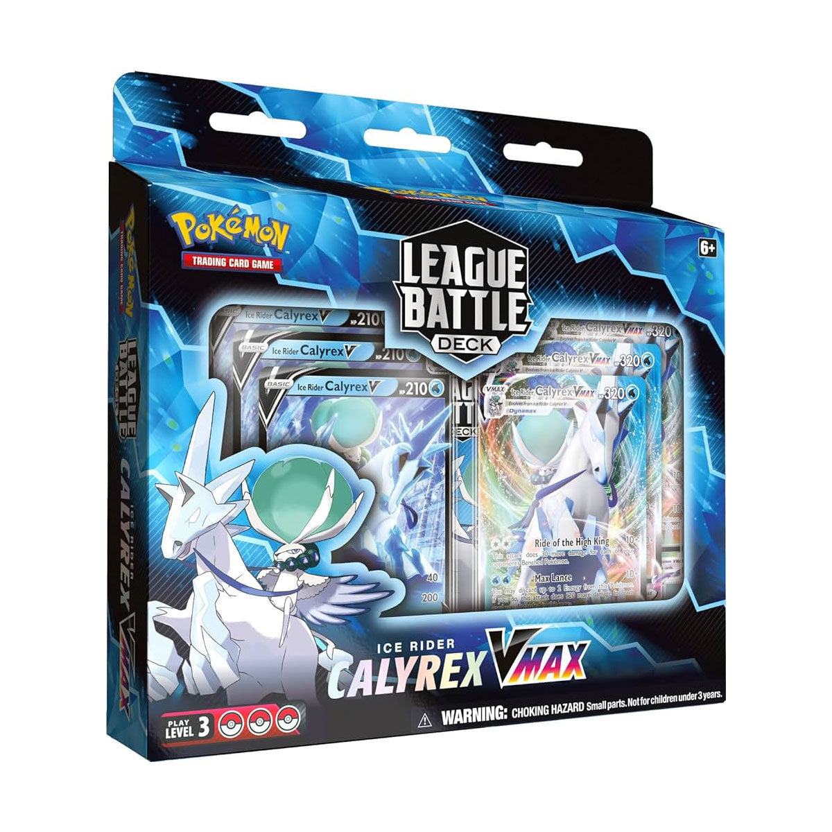 Pokémon Ice Rider & Shadow Rider Calyrex VMAX League Battle Deck - Collectible Trading Card Game for Players & Fans | Perfect for Tournaments, Casual Play & Gifts