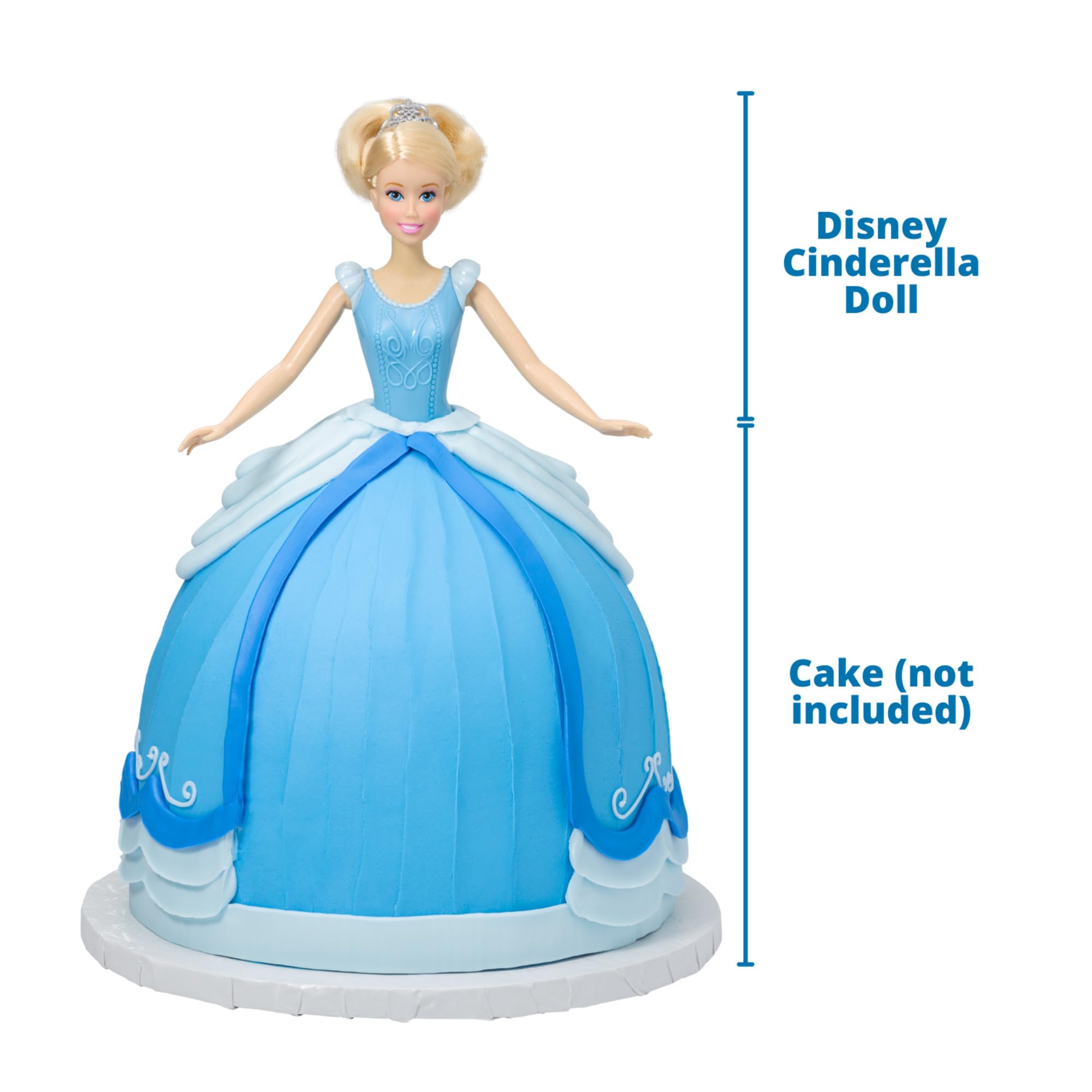 Disney Princess Cinderella Cake Topper - 11