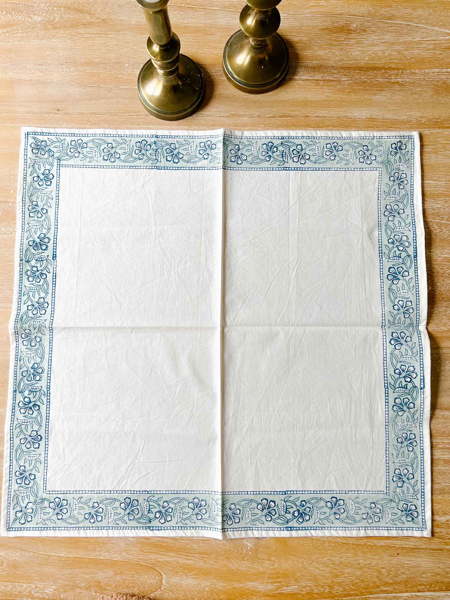 Premium Fatima Napkins Set of 4 - 100% Cotton Decorative Table Napkins for Dinner Parties, Weddings & Home Decor