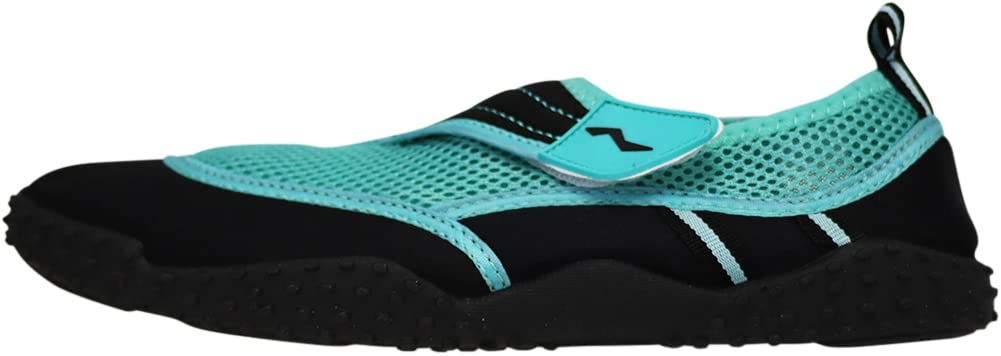 NORTY Wave Aqua Sock Water Shoes for Women - Quick-Dry Swim Beach Shoes with Non-Slip Sole - Lightweight Water Socks for Swimming, Surfing, Kayaking & Beach Activities