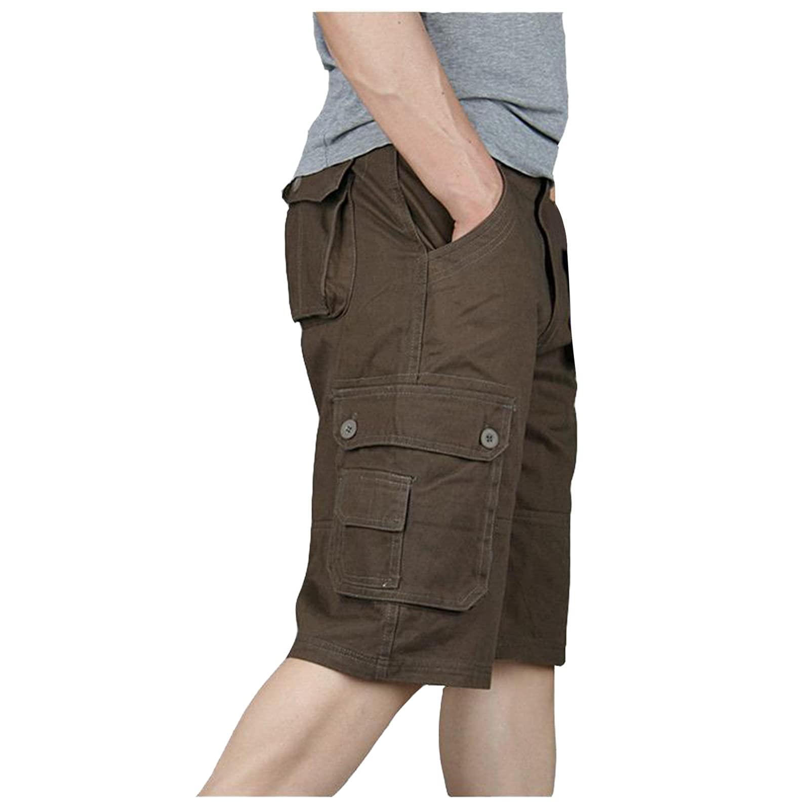 **Men's Padded Bike Shorts - Big & Tall Cycling Shorts with Pockets - Plaid Jogger Athletic Shorts for Comfortable Workouts & Outdoor Activities**    *(Use for cycling, running, gym workouts, hiking, and casual wear - breathable & moisture-wicking for all-day comfort.)*