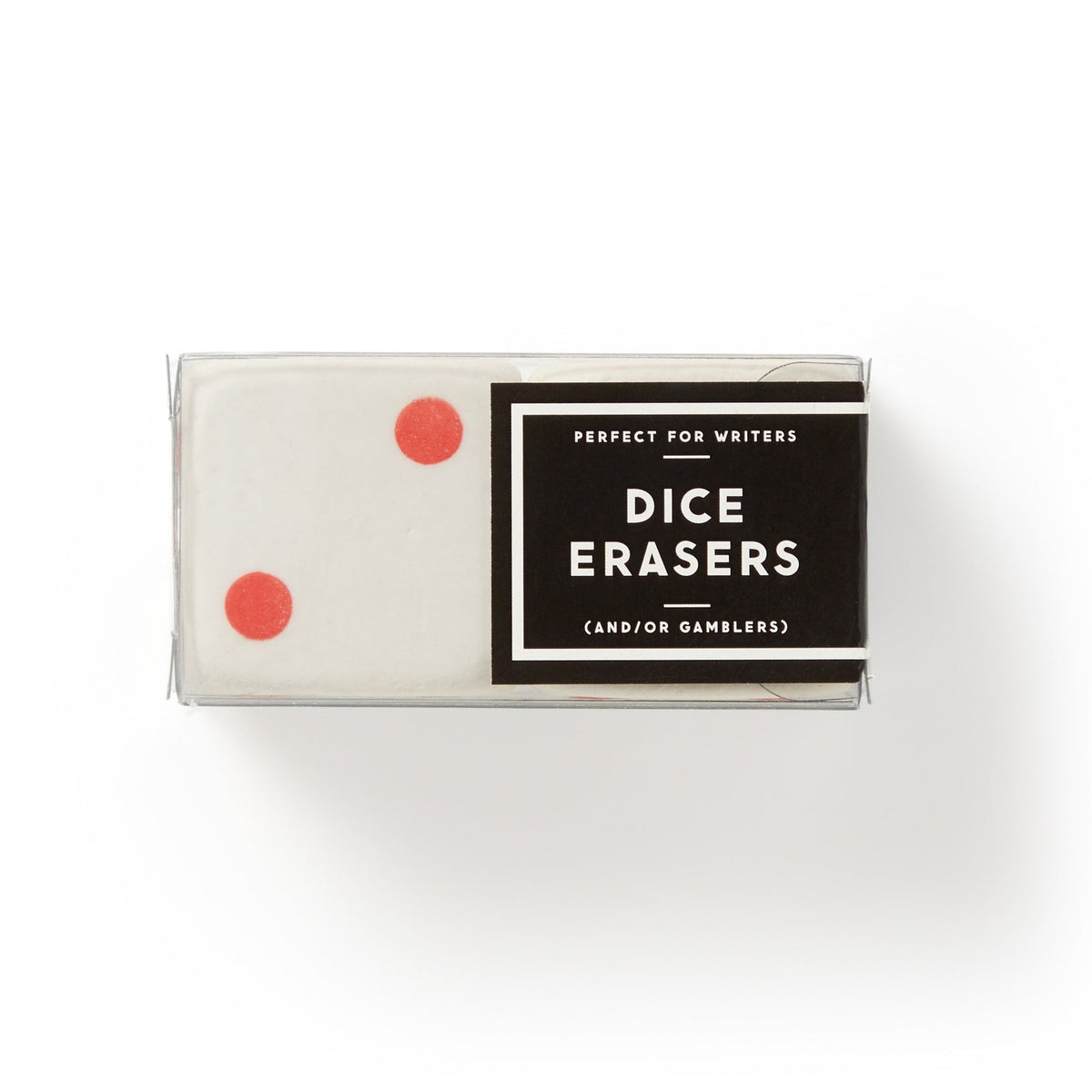 Giant Dice Eraser Set - Fun Novelty School & Office Supplies for Board Games, Math Class, and Party Favors