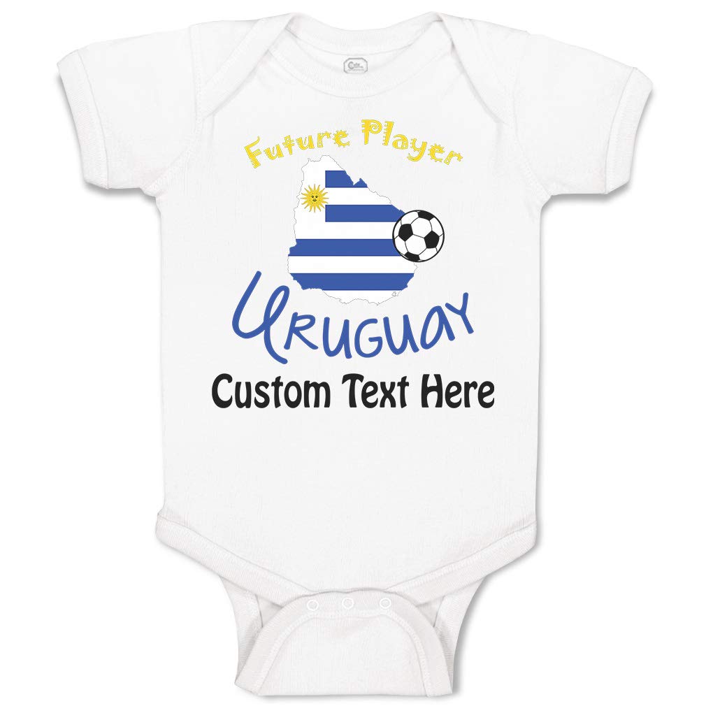 Future Soccer Player Baby Bodysuit - Soft Cotton for Boys & Girls | Playtime & Sports