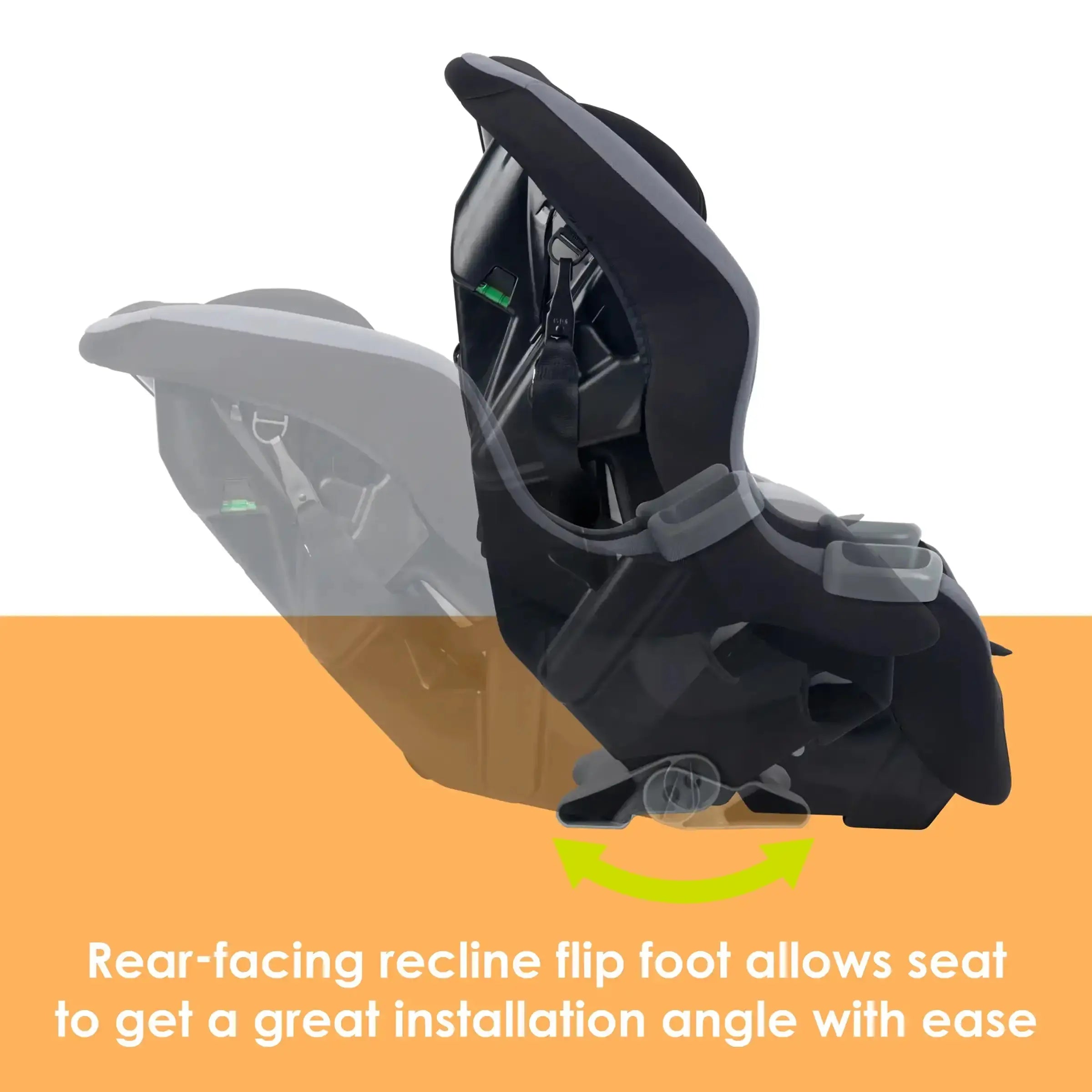 Trooper™ SLIM 3-in-1 Convertible Car Seat with Side Impact Protection - Dash Black | Safe Infant to Toddler Car Seat | Perfect for Travel & Daily Commute (Meijer Exclusive)
