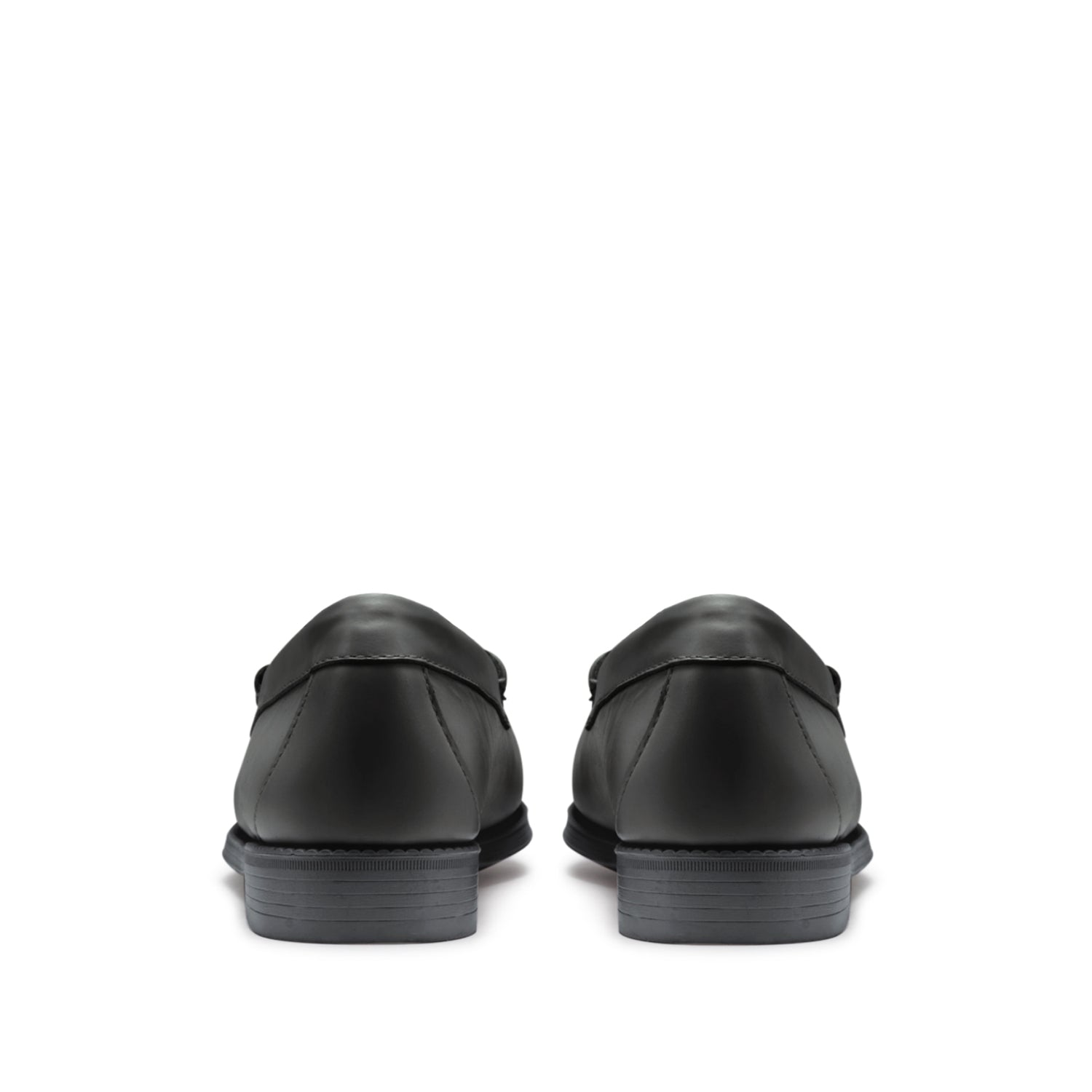G.H. Bass Women's Whitney Easy Weejun Loafers - Classic Black Leather Slip-On Shoes for Women | Comfortable & Stylish for Work, Office & Casual Outings