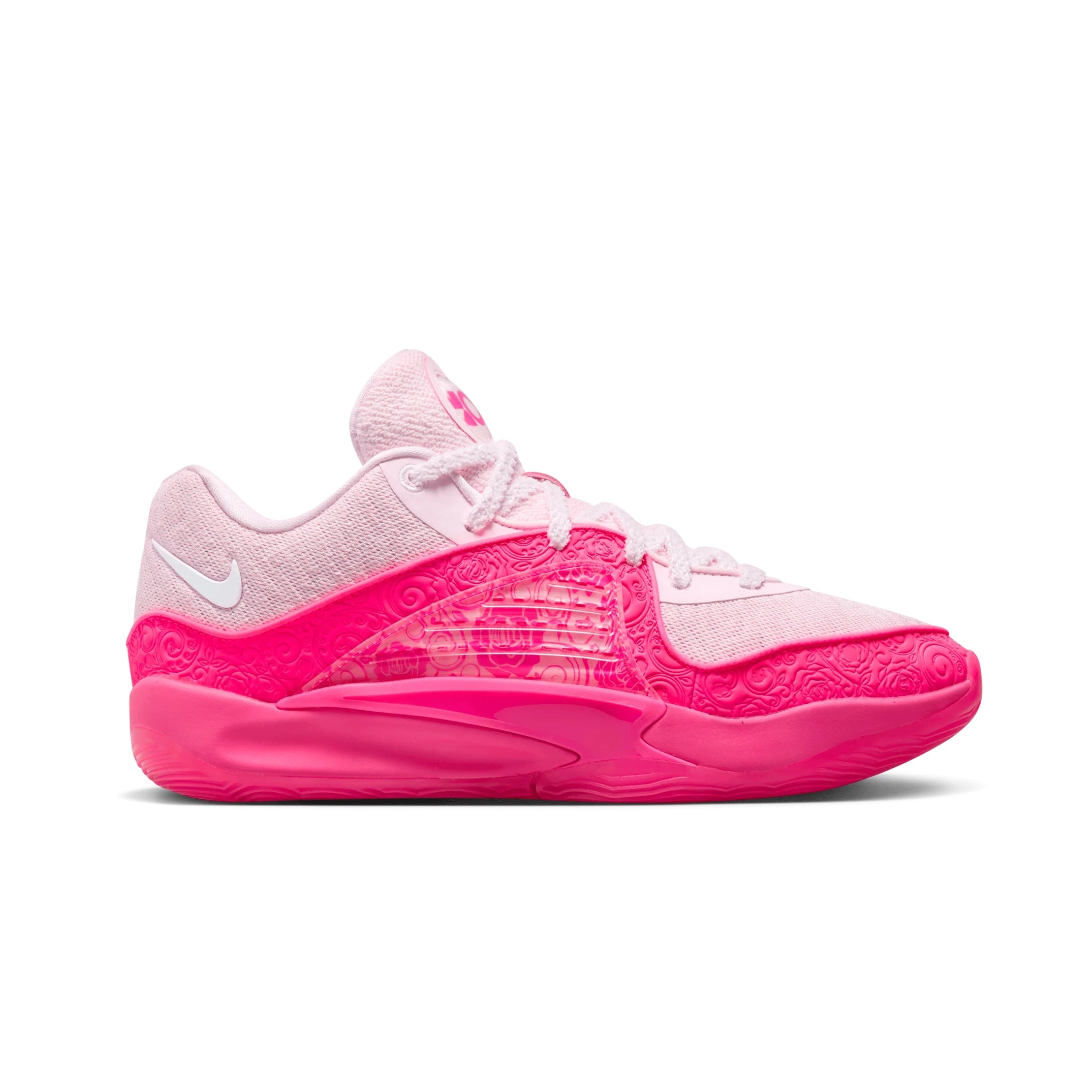 Nike KD 16 NRG Aunt Pearl Basketball Shoes - Pink Foam White Fierce Pink Hyper Pink for Men | High-Performance Court Sneakers for Basketball Games & Training