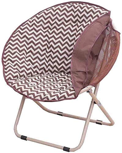 Portable Folding Deck Chair - Lounge Chair, Moon Chair & Bed Chair for Outdoor, Beach, Pool & Lunch Break Relaxation | Lightweight & Comfortable