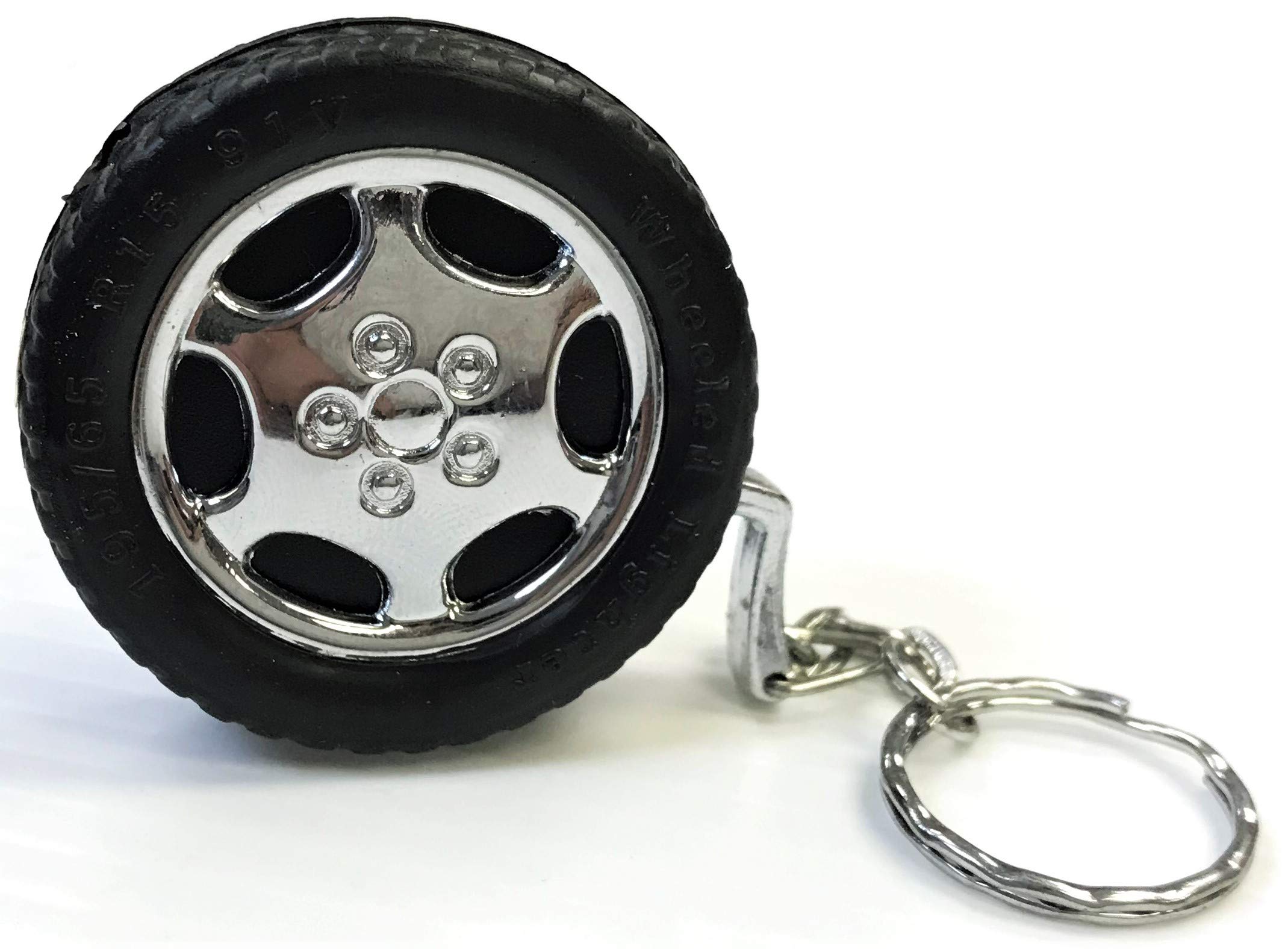 Refillable Eclipse Collectible Novelty Tire Design Lighter with Keychain - Unique Gift for Car Enthusiasts & Outdoor Adventures (Model 1176) | Perfect for Camping, Road Trips & Everyday Carry