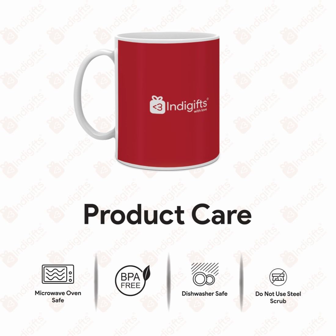 Indigifts 330ml Coffee Mug with Rudraksh Rakhi - Ceramic Tea Cup for Brother Sister Love, Beige Designer Gift Mug | Perfect for Rakhi Festival, Sibling Appreciation & Daily Coffee/Tea Use
