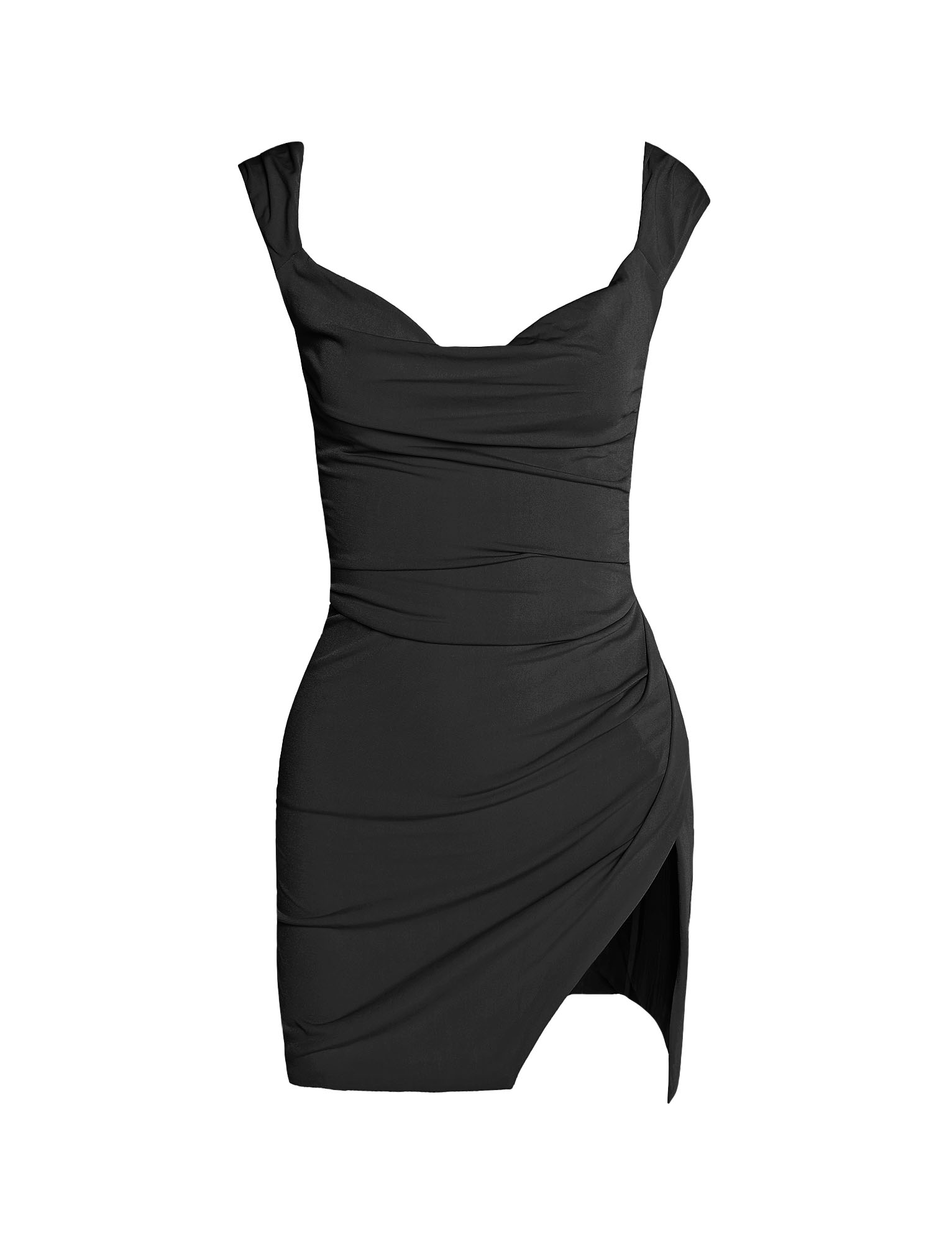 JOSLIN DRESS - Elegant Black Women's Dress for Party, Wedding & Evening Events | Comfortable & Stylish Formal Wear