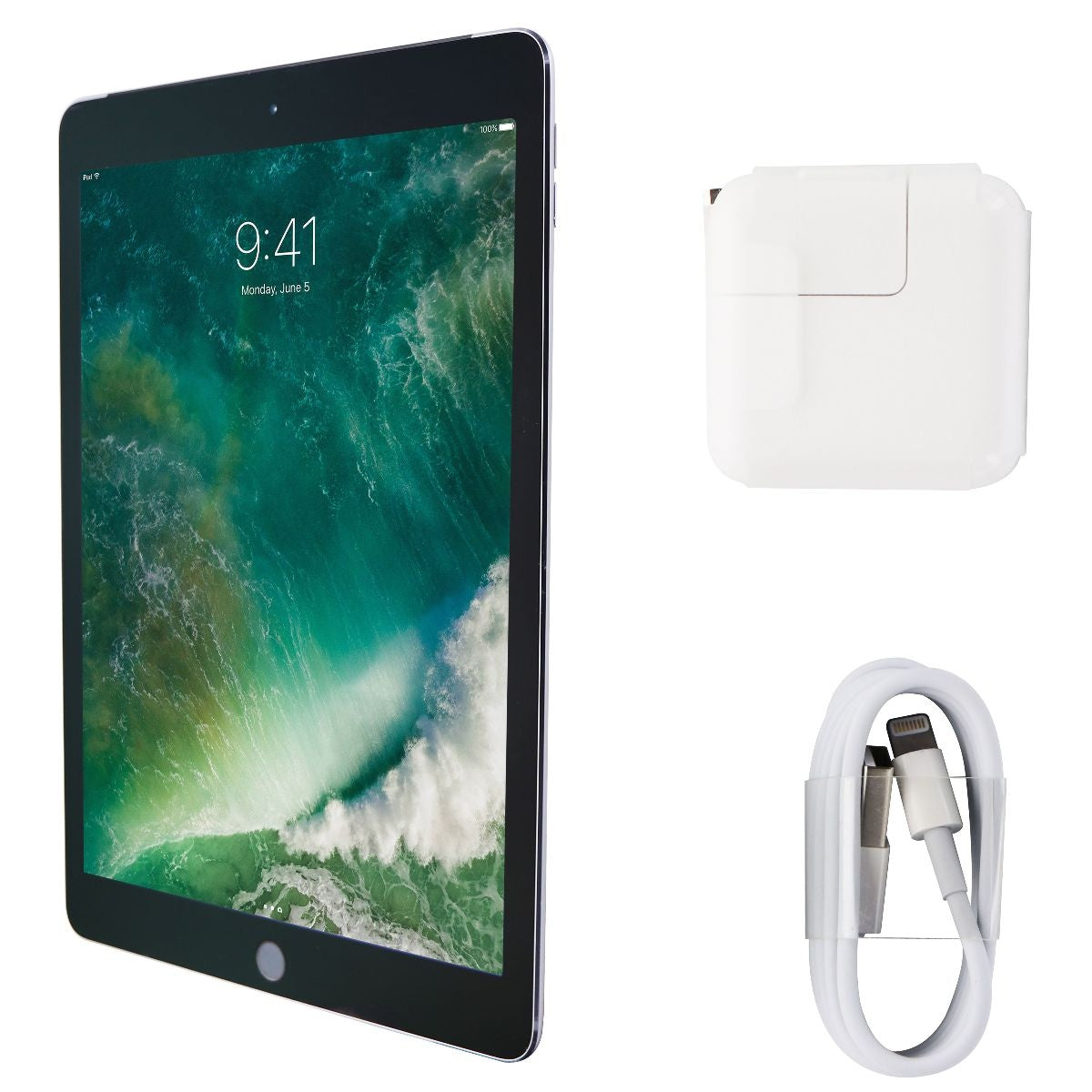 Apple iPad Air 2 9.7-inch Tablet (Wi-Fi + Cellular, 16GB, Space Gray) - Lightweight & Powerful for Work, Travel & Entertainment