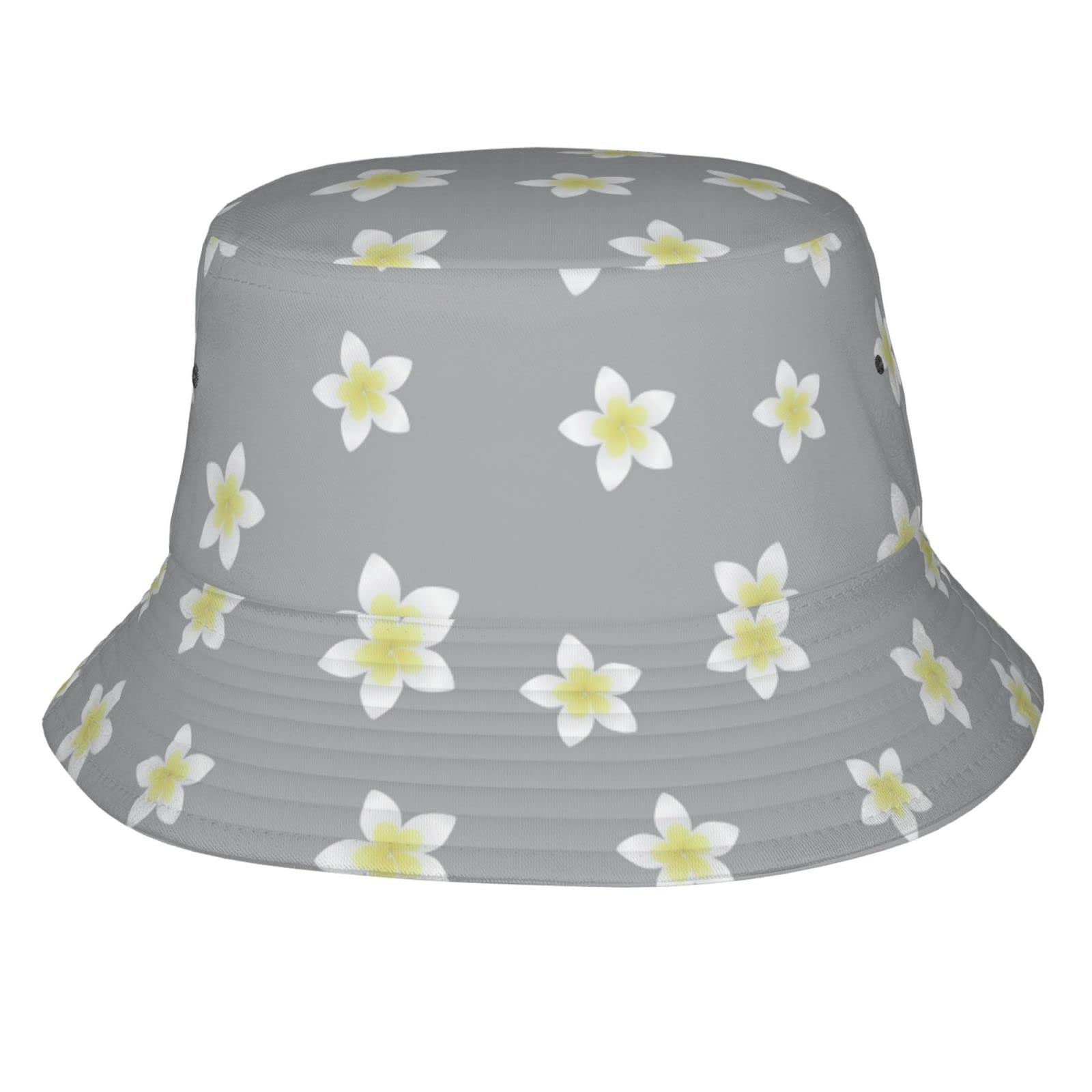 Unisex Doodle Strawberry Print Bucket Hat - Sun Protection for Men & Women - Perfect for Travel, Beach, and Outdoor Activities