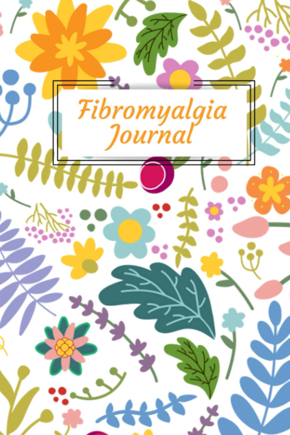 Fibromyalgia Pain Journal - Symptom & Health Tracker for Pain Management | Elegant Design Vol.2 | Daily Wellness Logging