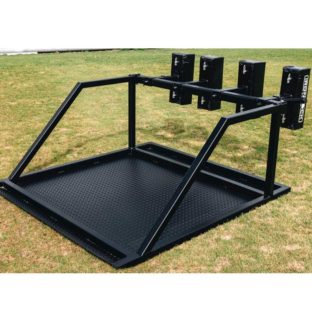 Gorilla 8 Man Scrum Machine - Heavy Duty Rugby Training Equipment for Team Practice & Strength Building | Perfect for Rugby Clubs, Schools & Professional Athletes