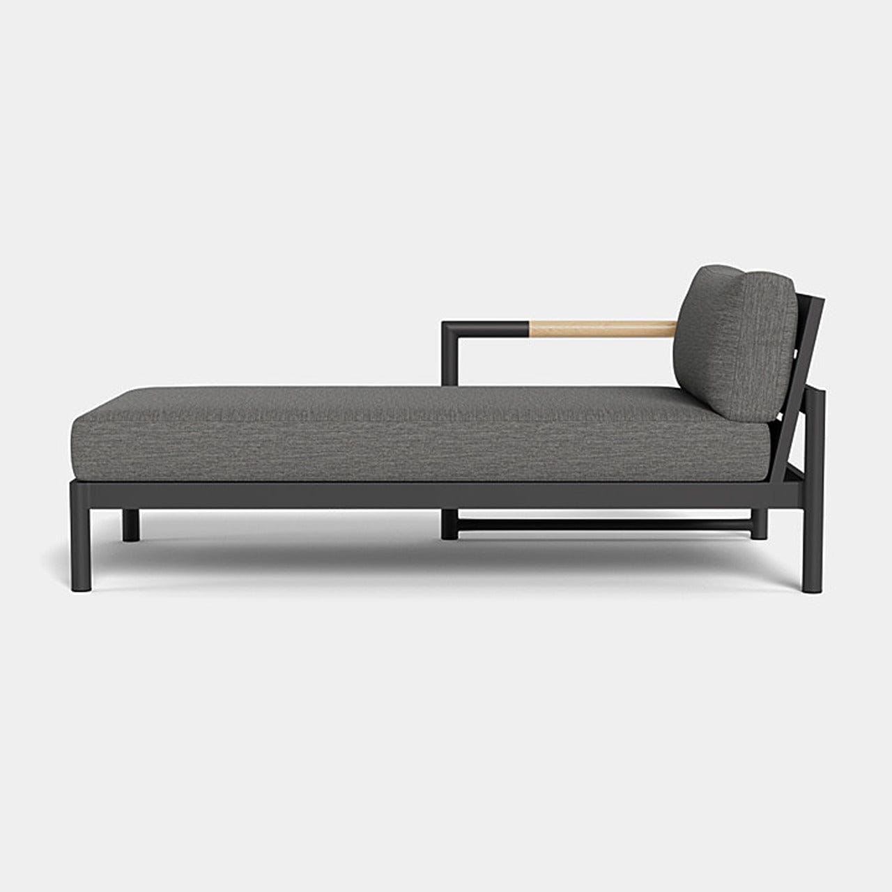 Breeze XL Outdoor Chaise Lounge Chair - Left Facing Patio Furniture for Poolside, Garden & Backyard Relaxation