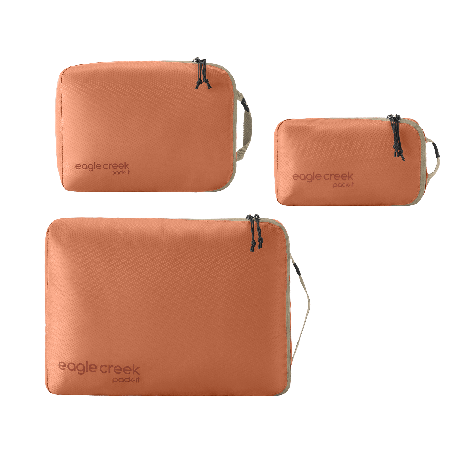 Eagle Creek Pack It Isolate Cube Set - XS/S/M Sizes - Waterproof Compression Packing Cubes for Travel & Backpacking - Organize Luggage & Suitcase Like a Pro