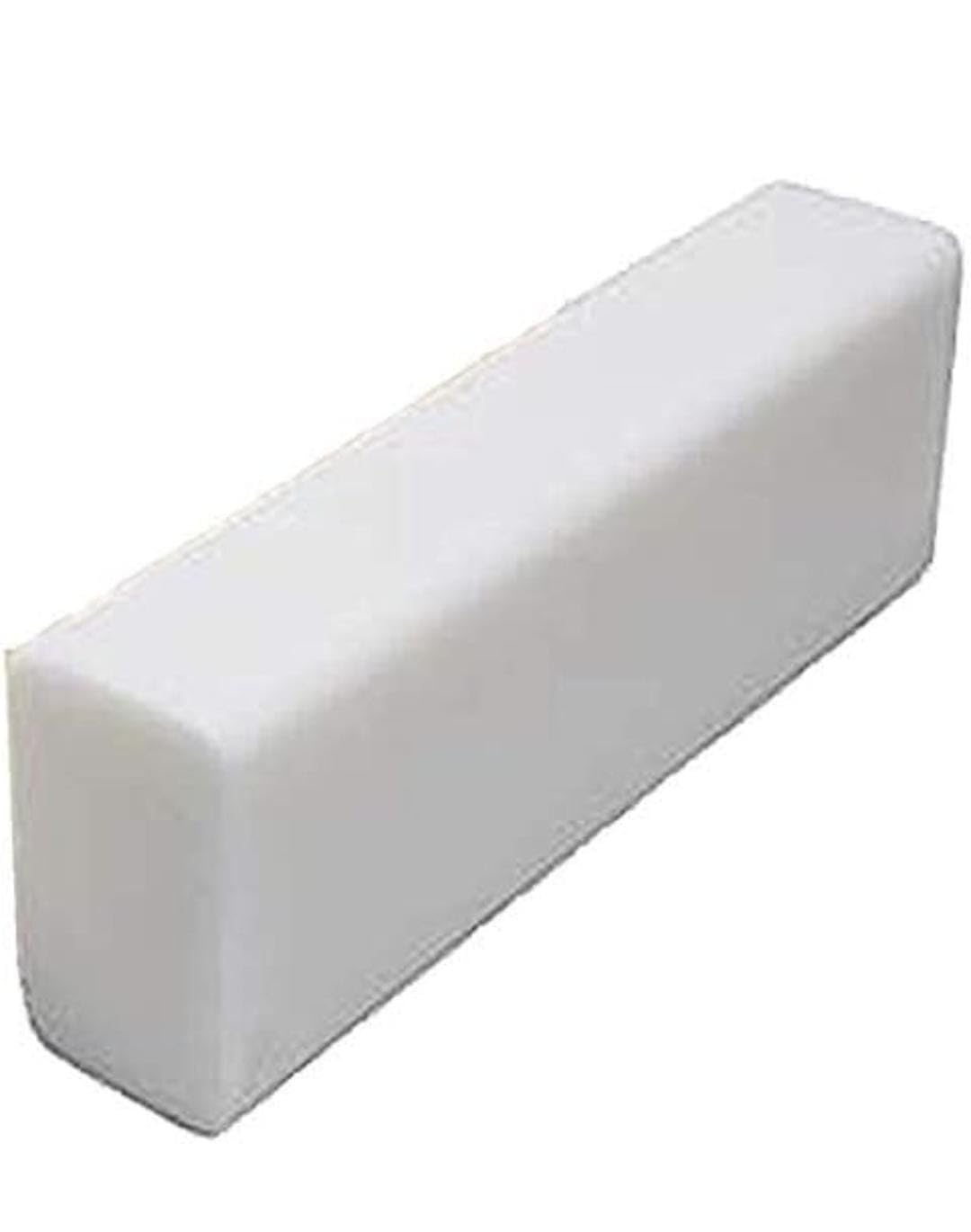 100% Pure White Natural Glycerin Goat Milk Soap Base - 1Kg Melt & Pour Soap Making for DIY Skincare, Bath & Body Care