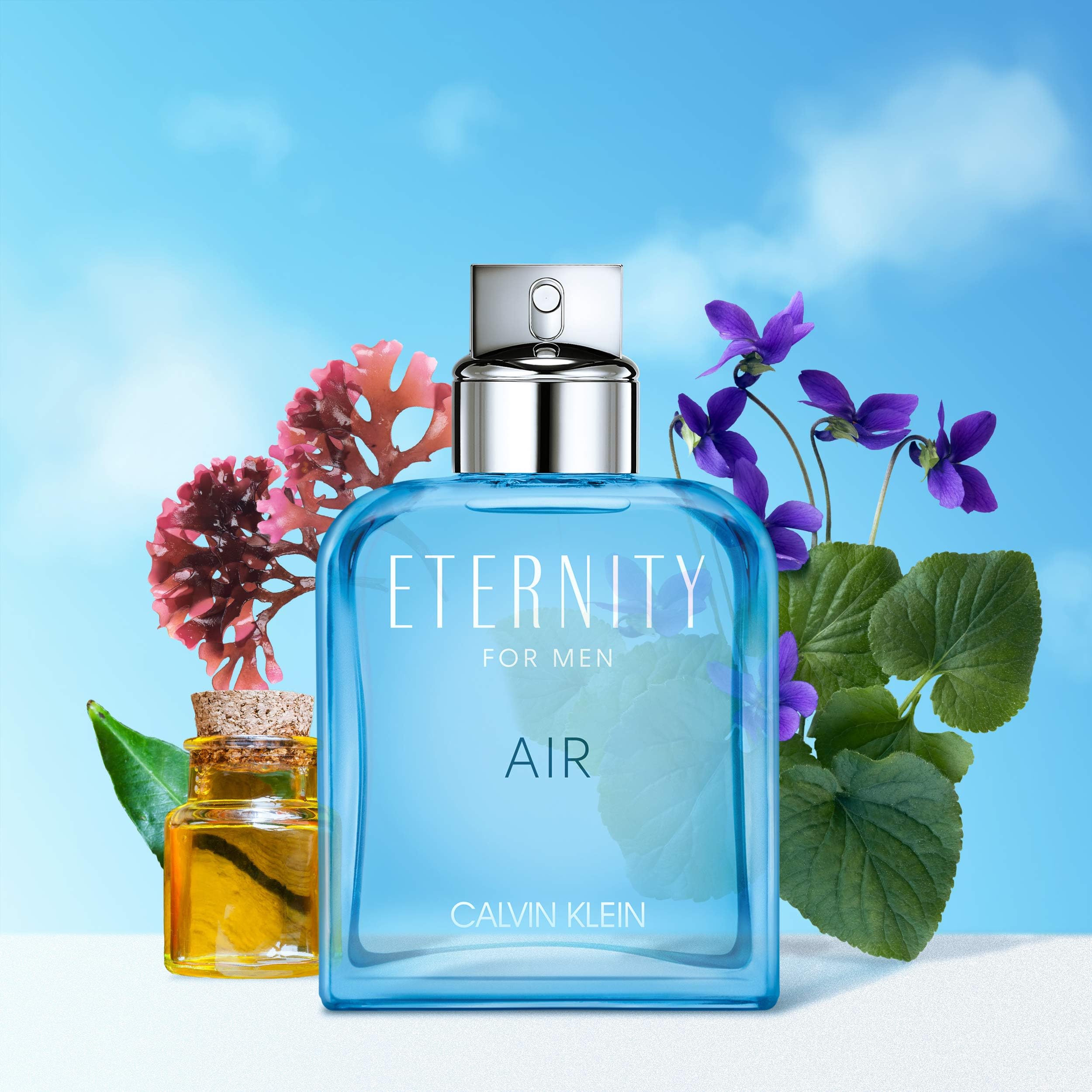 Calvin Klein Eternity Air Eau de Toilette for Men - Fresh Aromatic Cologne with Mandarin, Lavender, Patchouli & Sea Moss Notes - Long Lasting Luxury Fragrance - Perfect for Daily Wear, Office & Special Occasions